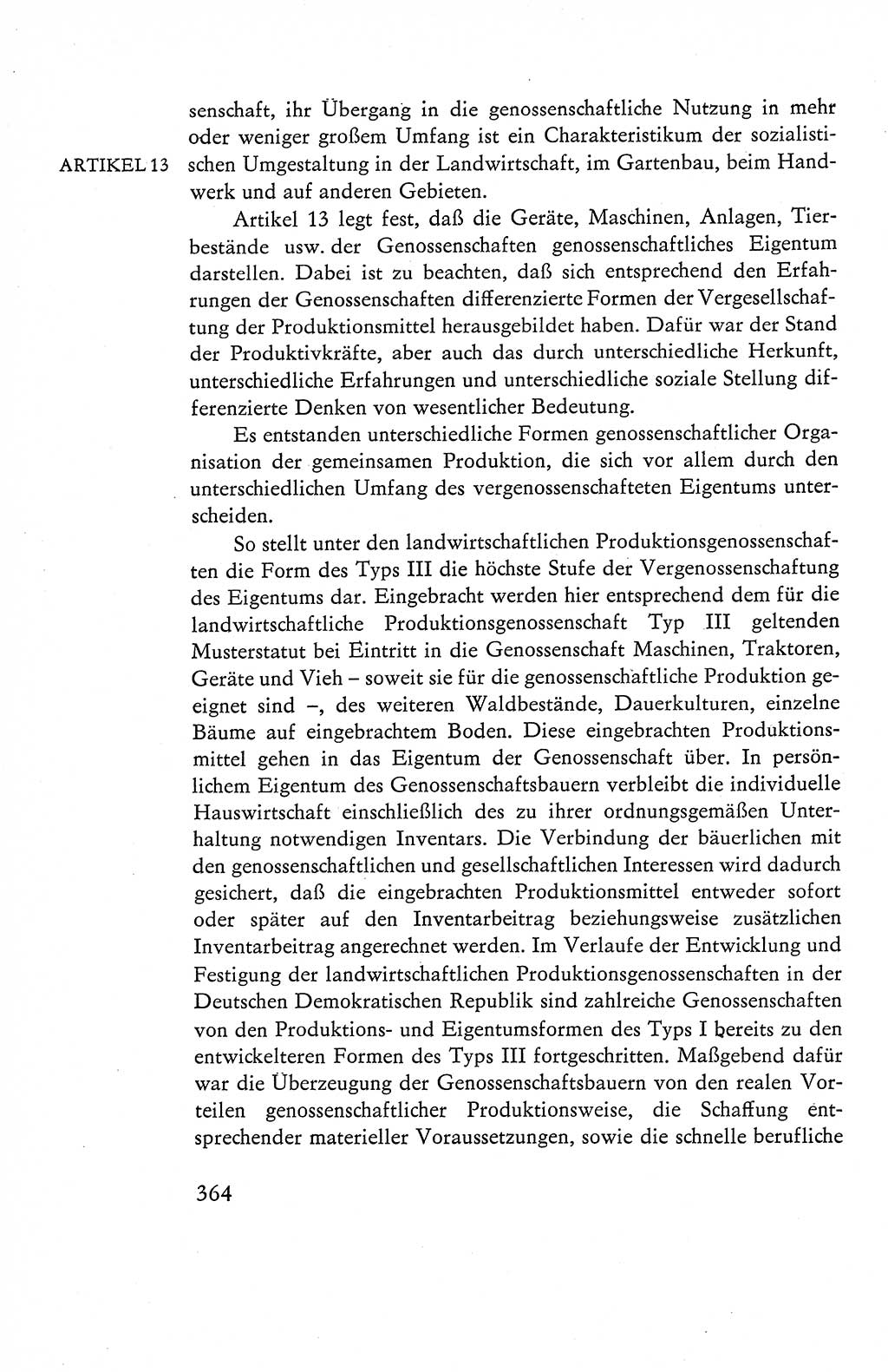 Verfassung der Deutschen Demokratischen Republik (DDR), Dokumente, Kommentar 1969, Band 1, Seite 364 (Verf. DDR Dok. Komm. 1969, Bd. 1, S. 364)