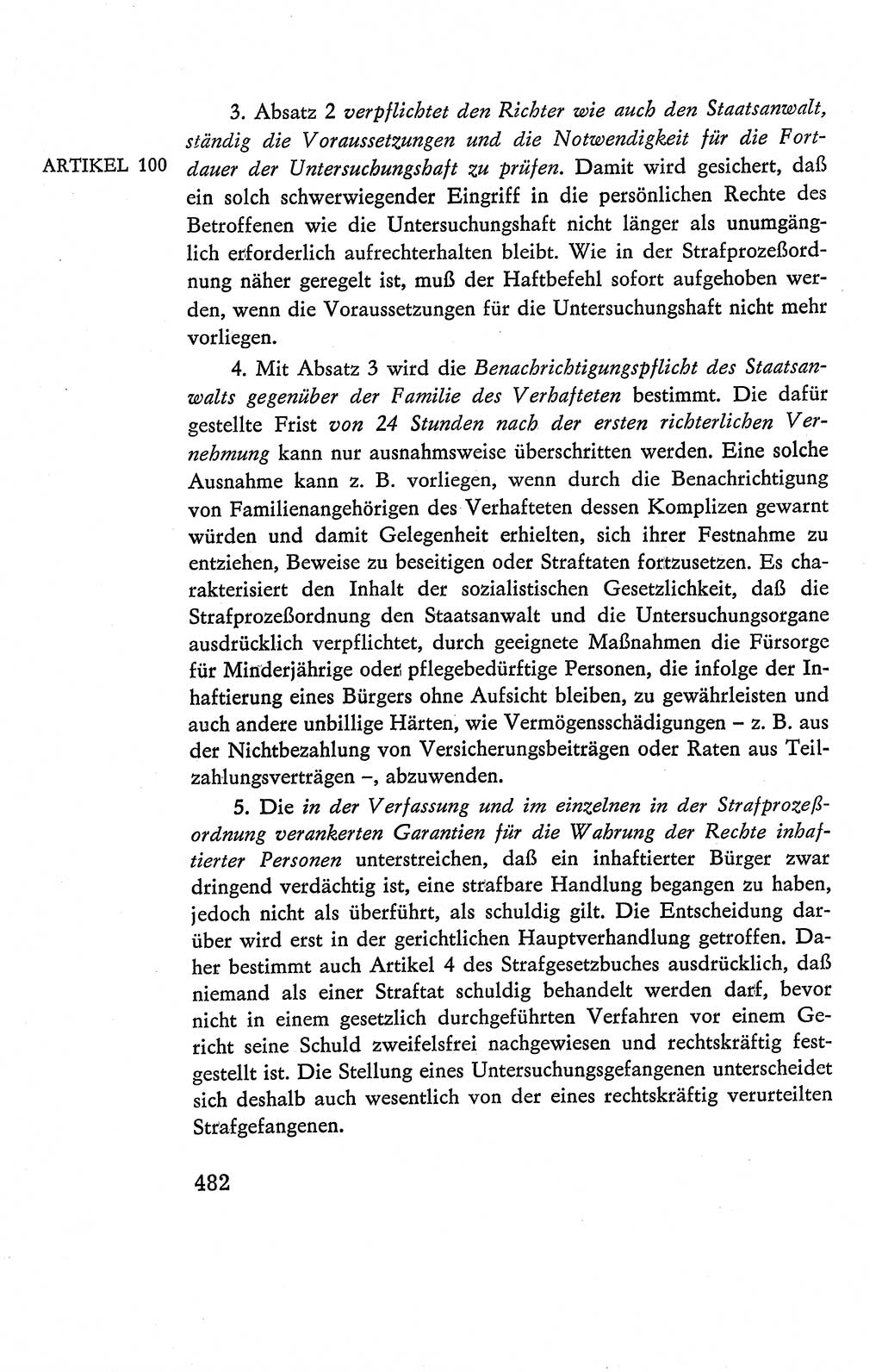 Verfassung der Deutschen Demokratischen Republik (DDR), Dokumente, Kommentar 1969, Band 2, Seite 482 (Verf. DDR Dok. Komm. 1969, Bd. 2, S. 482)