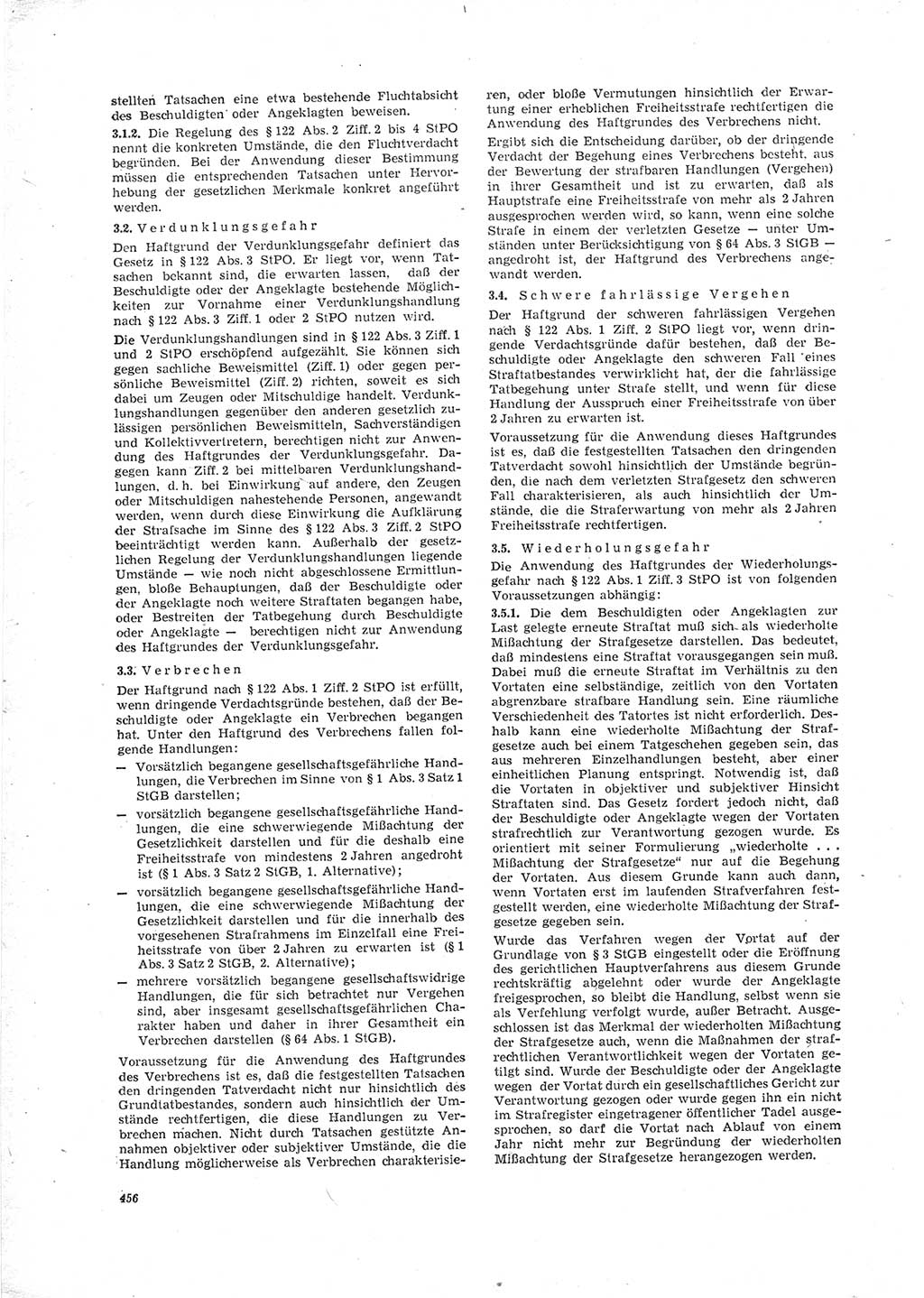 Neue Justiz (NJ), Zeitschrift für Recht und Rechtswissenschaft [Deutsche Demokratische Republik (DDR)], 23. Jahrgang 1969, Seite 456 (NJ DDR 1969, S. 456)