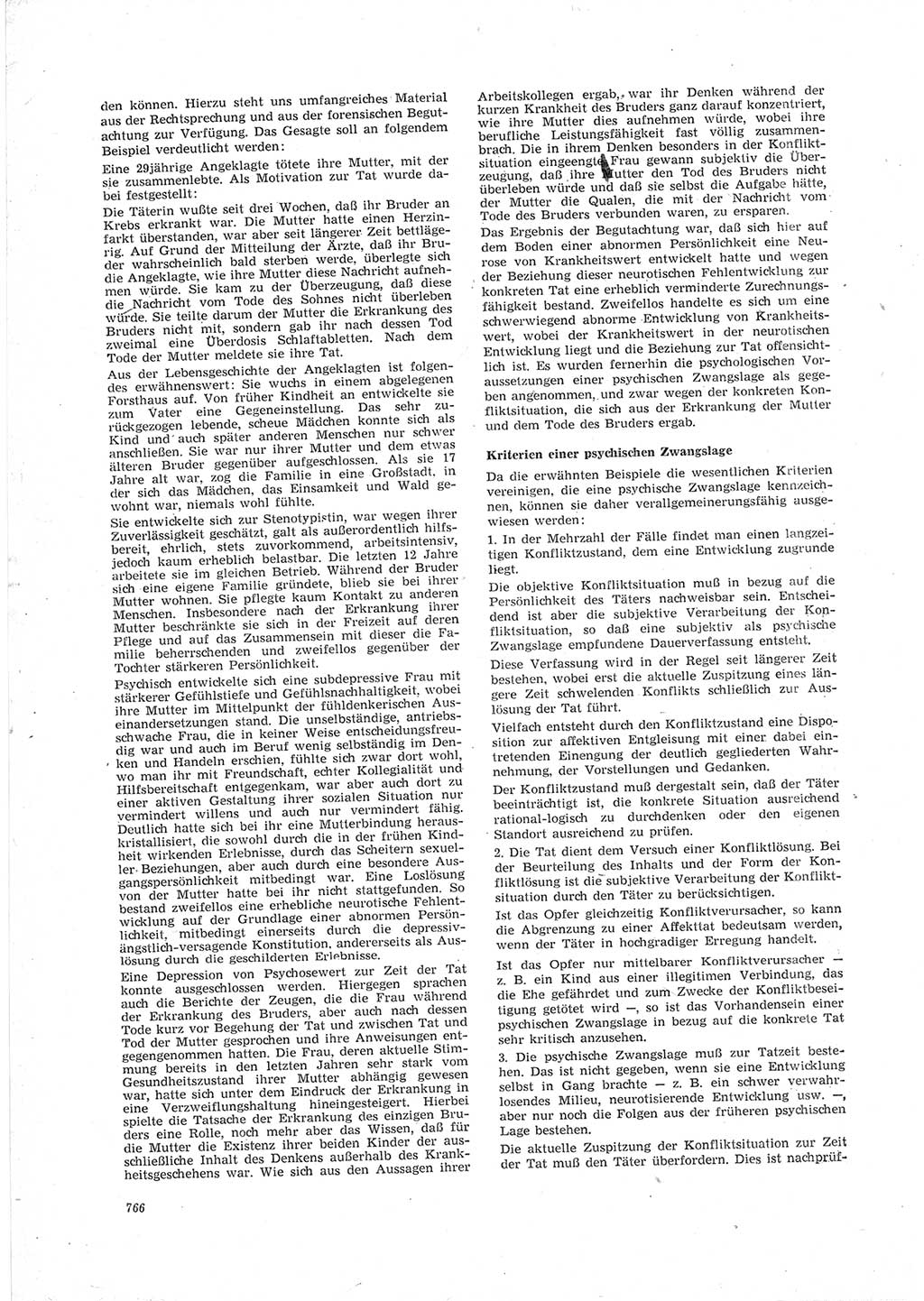 Neue Justiz (NJ), Zeitschrift für Recht und Rechtswissenschaft [Deutsche Demokratische Republik (DDR)], 23. Jahrgang 1969, Seite 766 (NJ DDR 1969, S. 766)