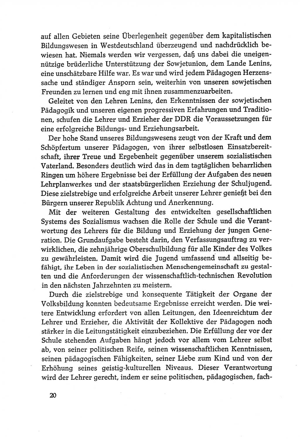Dokumente der Sozialistischen Einheitspartei Deutschlands (SED) [Deutsche Demokratische Republik (DDR)] 1970-1971, Seite 20 (Dok. SED DDR 1970-1971, S. 20)