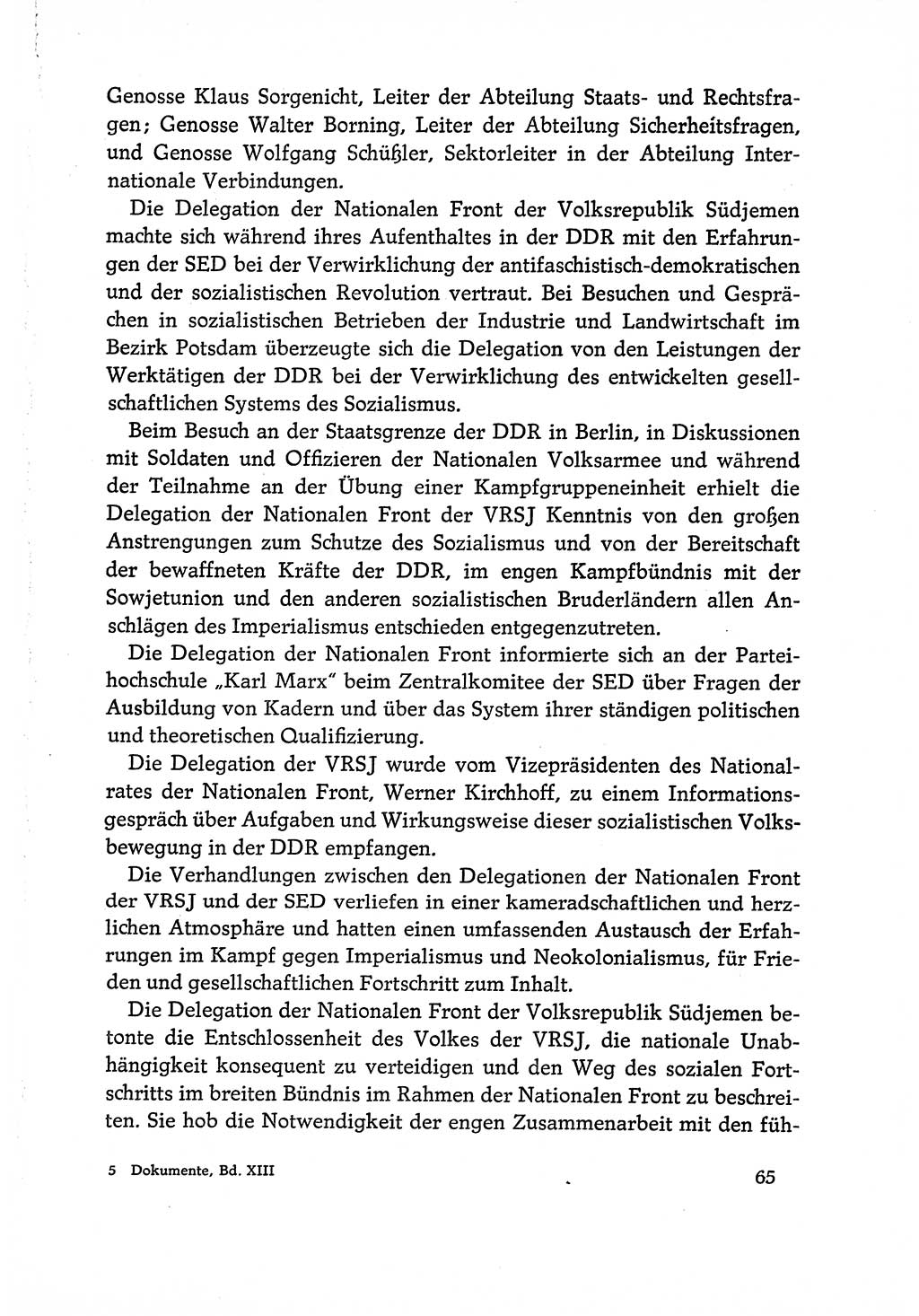 Dokumente der Sozialistischen Einheitspartei Deutschlands (SED) [Deutsche Demokratische Republik (DDR)] 1970-1971, Seite 65 (Dok. SED DDR 1970-1971, S. 65)