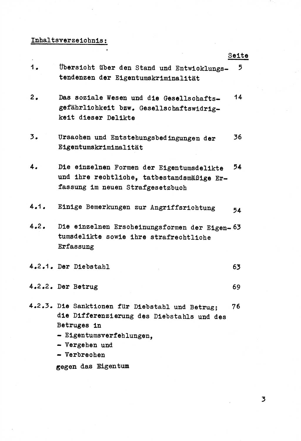 Strafrecht der DDR (Deutsche Demokratische Republik), Besonderer Teil, Lehrmaterial, Heft 5 1970, Seite 3 (Strafr. DDR BT Lehrmat. H. 5 1970, S. 3)