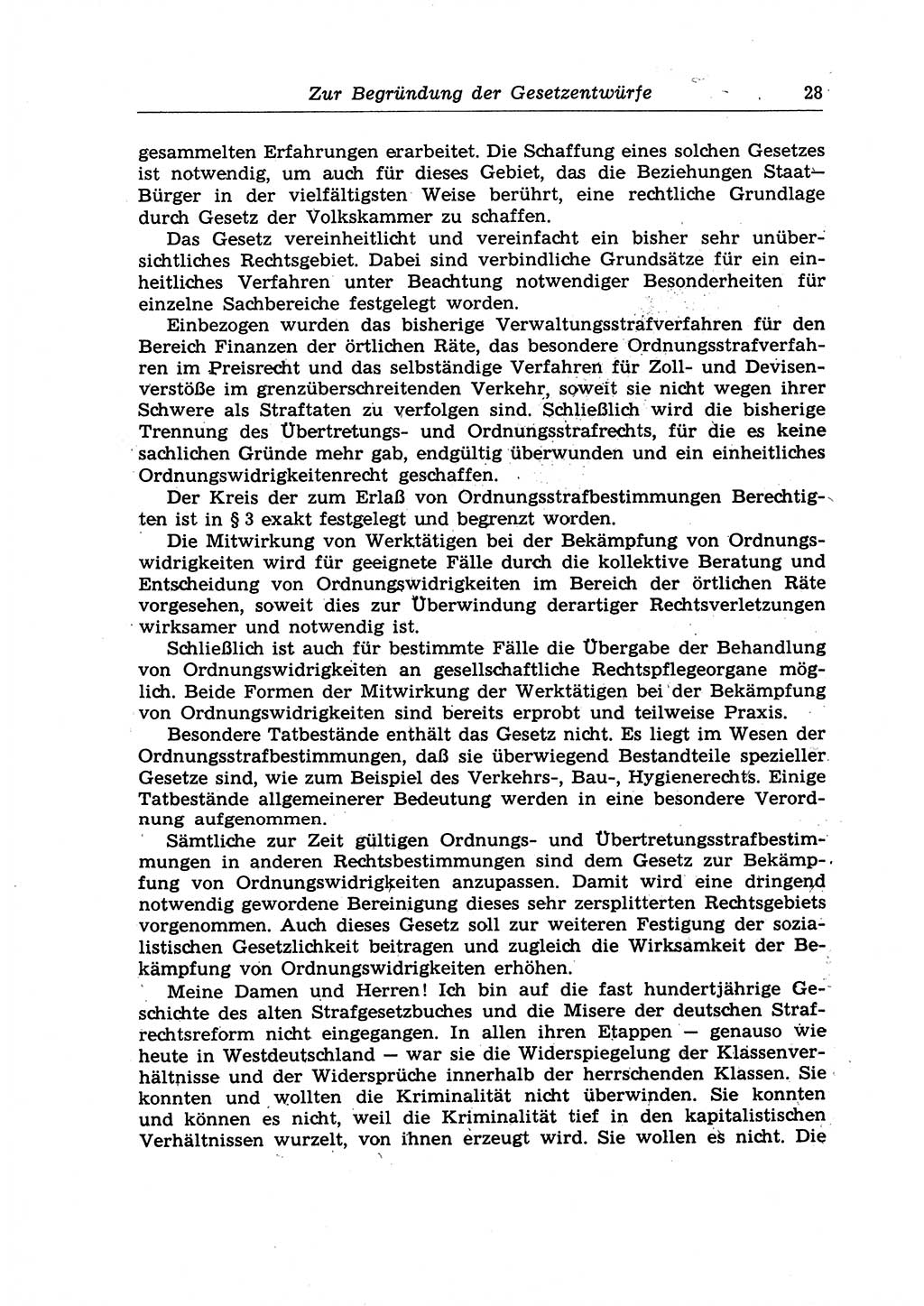 Strafrecht der Deutschen Demokratischen Republik (DDR), Lehrkommentar zum Strafgesetzbuch (StGB), Allgemeiner Teil 1970, Seite 28 (Strafr. DDR Lehrkomm. StGB AT 1970, S. 28)