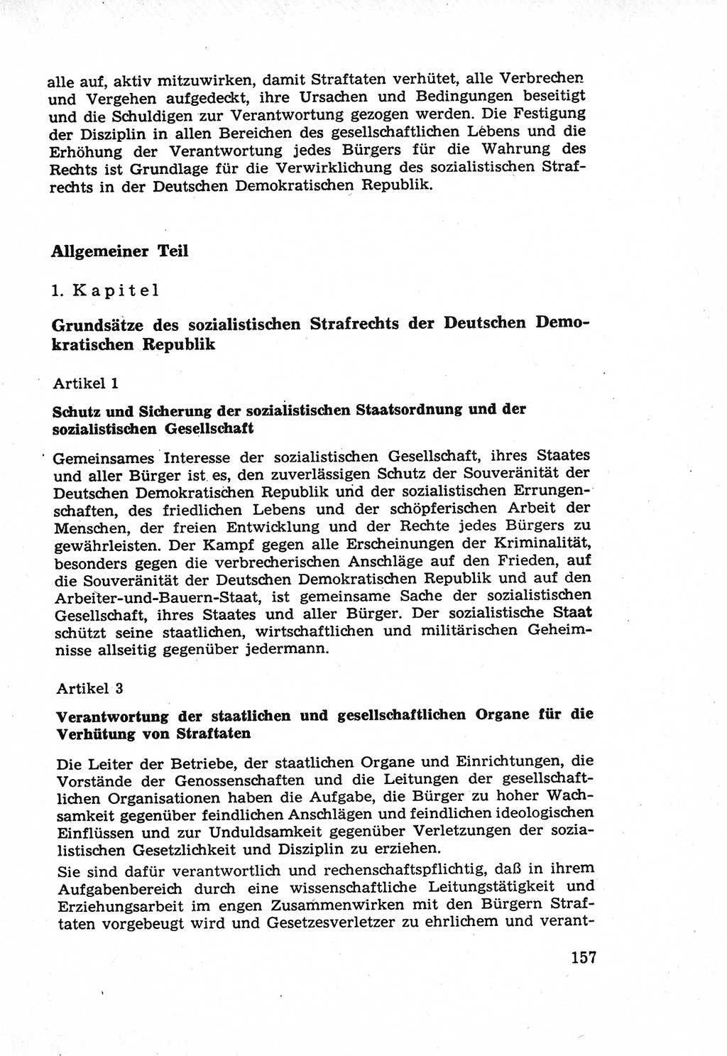 Die Wiedereingliederung Strafentlassener in das gesellschaftliche Leben [Deutsche Demokratische Republik (DDR)] und die Erziehung kriminell gefährdeter Bürger 1970, Seite 157 (Wiedereingl. Strafentl. DDR 1970, S. 157)