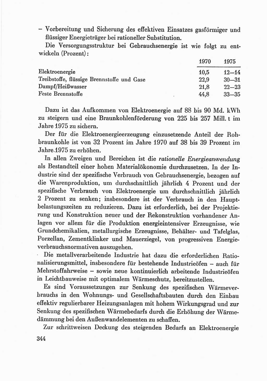Protokoll der Verhandlungen des Ⅷ. Parteitages der Sozialistischen Einheitspartei Deutschlands (SED) [Deutsche Demokratische Republik (DDR)] 1971, Band 2, Seite 344 (Prot. Verh. Ⅷ. PT SED DDR 1971, Bd. 2, S. 344)