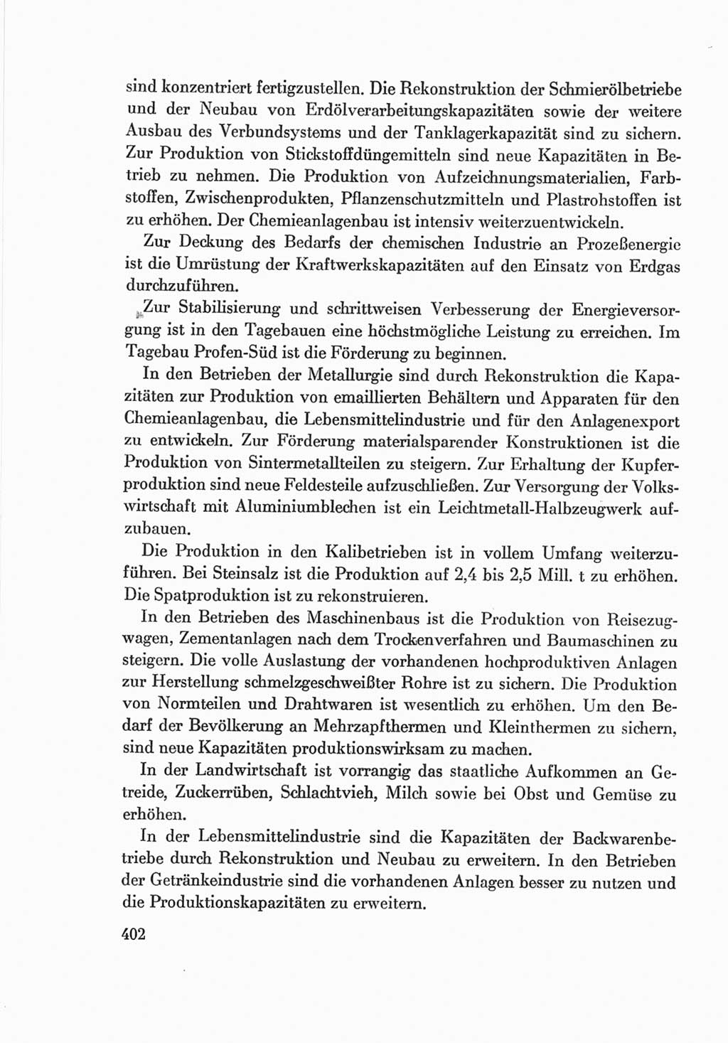 Protokoll der Verhandlungen des Ⅷ. Parteitages der Sozialistischen Einheitspartei Deutschlands (SED) [Deutsche Demokratische Republik (DDR)] 1971, Band 2, Seite 402 (Prot. Verh. Ⅷ. PT SED DDR 1971, Bd. 2, S. 402)