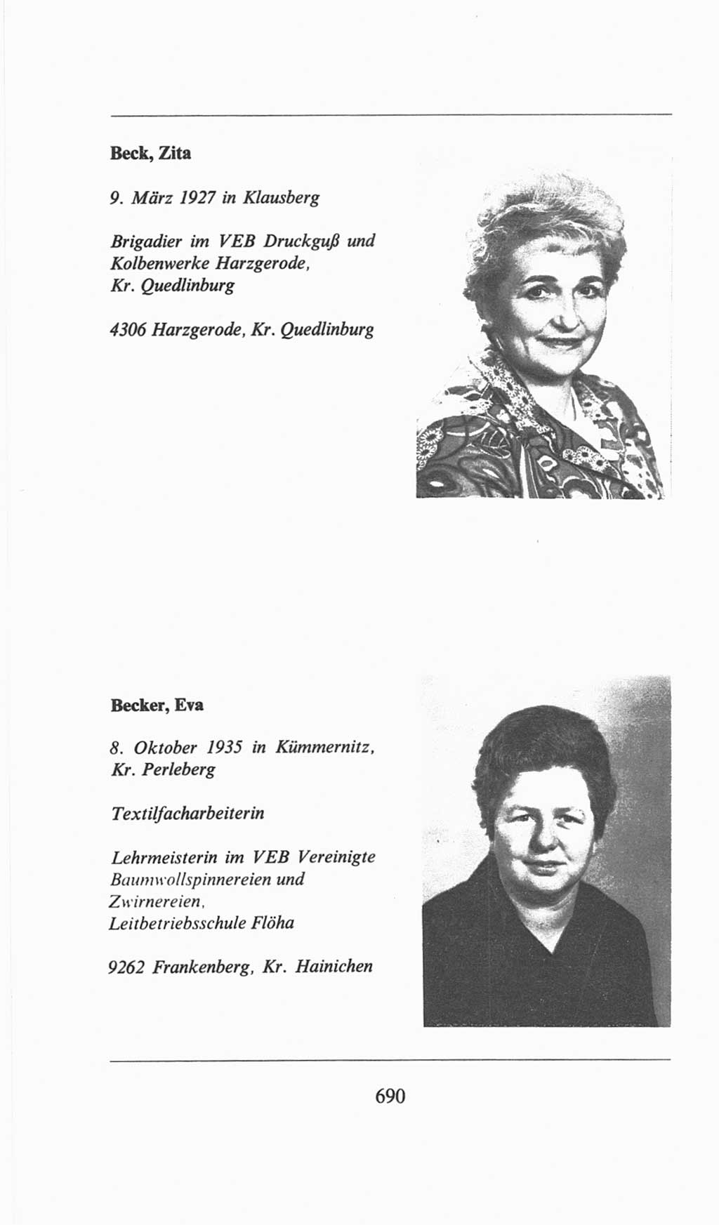 Volkskammer (VK) der Deutschen Demokratischen Republik (DDR), 6. Wahlperiode 1971-1976, Seite 690 (VK. DDR 6. WP. 1971-1976, S. 690)