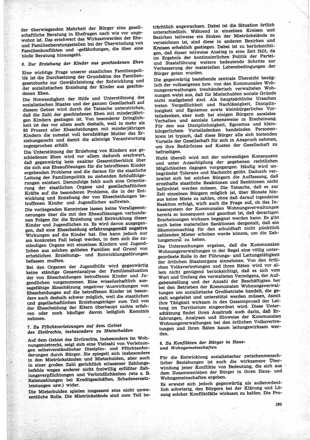 Neue Justiz (NJ), Zeitschrift für Recht und Rechtswissenschaft [Deutsche Demokratische Republik (DDR)], 25. Jahrgang 1971, Seite 195 (NJ DDR 1971, S. 195)