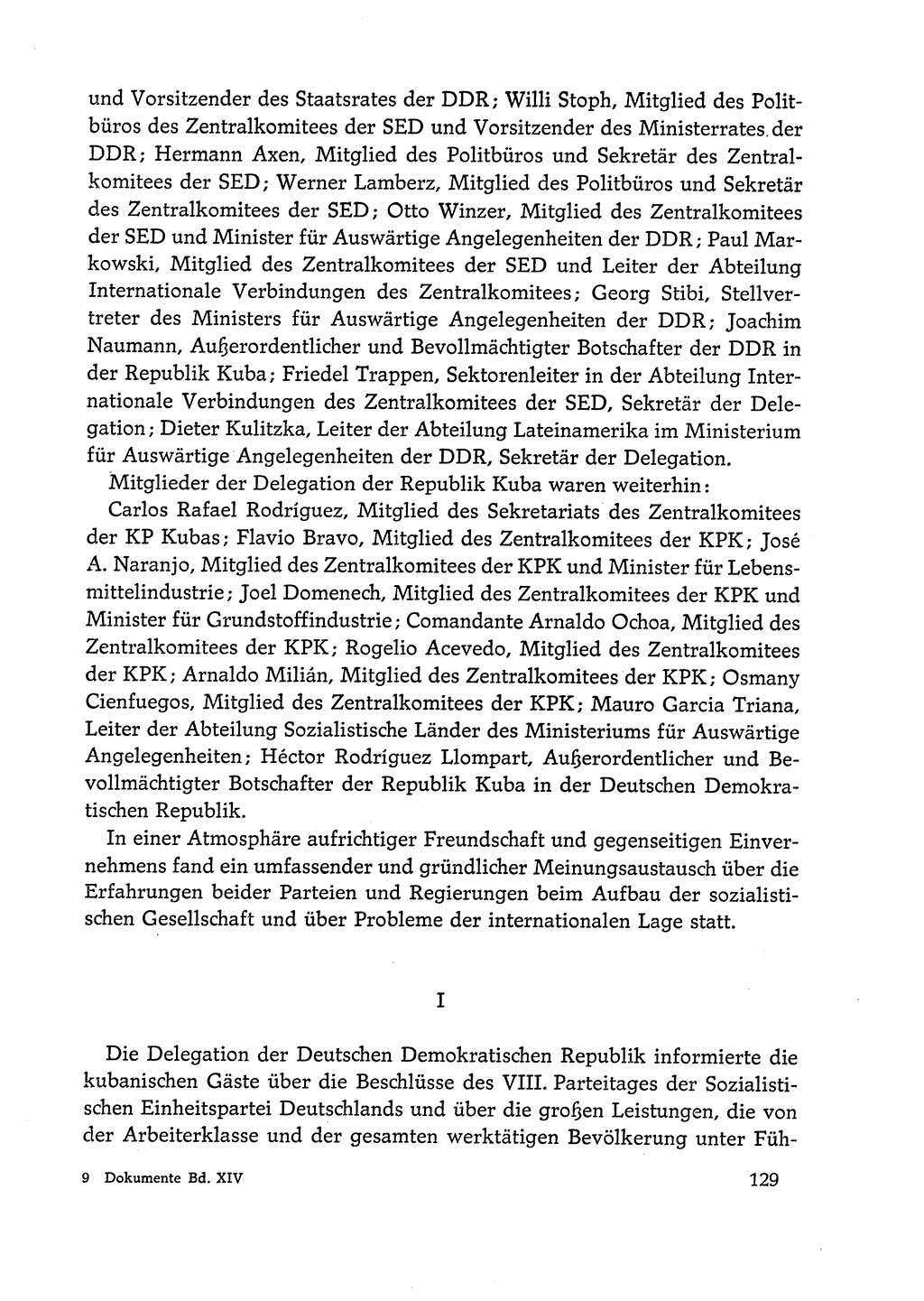 Dokumente der Sozialistischen Einheitspartei Deutschlands (SED) [Deutsche Demokratische Republik (DDR)] 1972-1973, Seite 129 (Dok. SED DDR 1972-1973, S. 129)