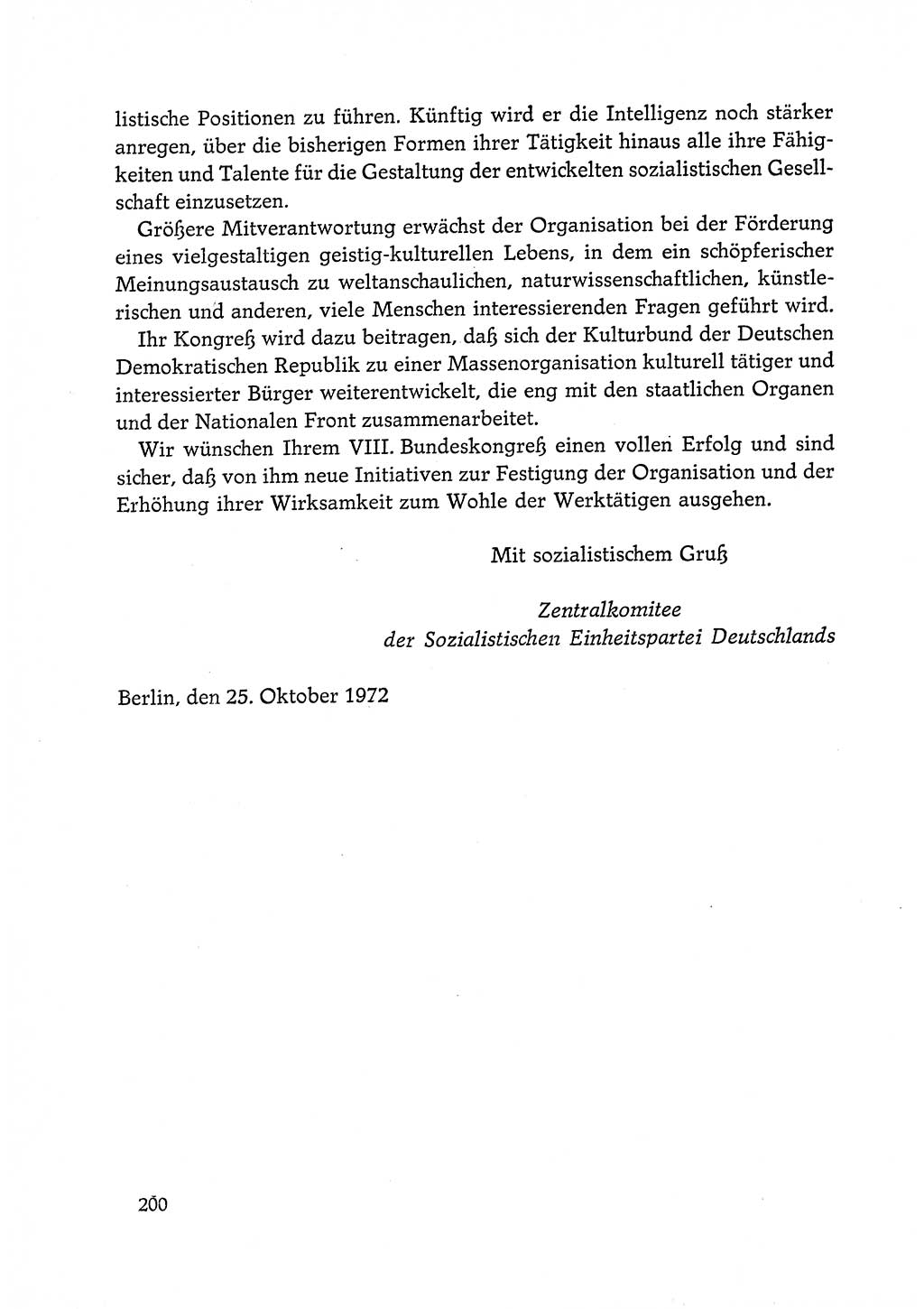 Dokumente der Sozialistischen Einheitspartei Deutschlands (SED) [Deutsche Demokratische Republik (DDR)] 1972-1973, Seite 200 (Dok. SED DDR 1972-1973, S. 200)