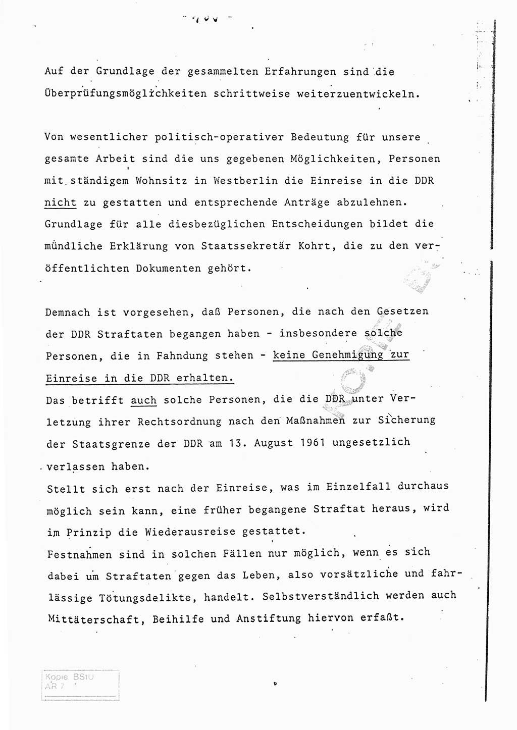 Referat (Entwurf) des Genossen Minister (Generaloberst Erich Mielke) auf der Dienstkonferenz 1972, Ministerium für Staatssicherheit (MfS) [Deutsche Demokratische Republik (DDR)], Der Minister, Geheime Verschlußsache (GVS) 008-150/72, Berlin 25.2.1972, Seite 189 (Ref. Entw. DK MfS DDR Min. GVS 008-150/72 1972, S. 189)