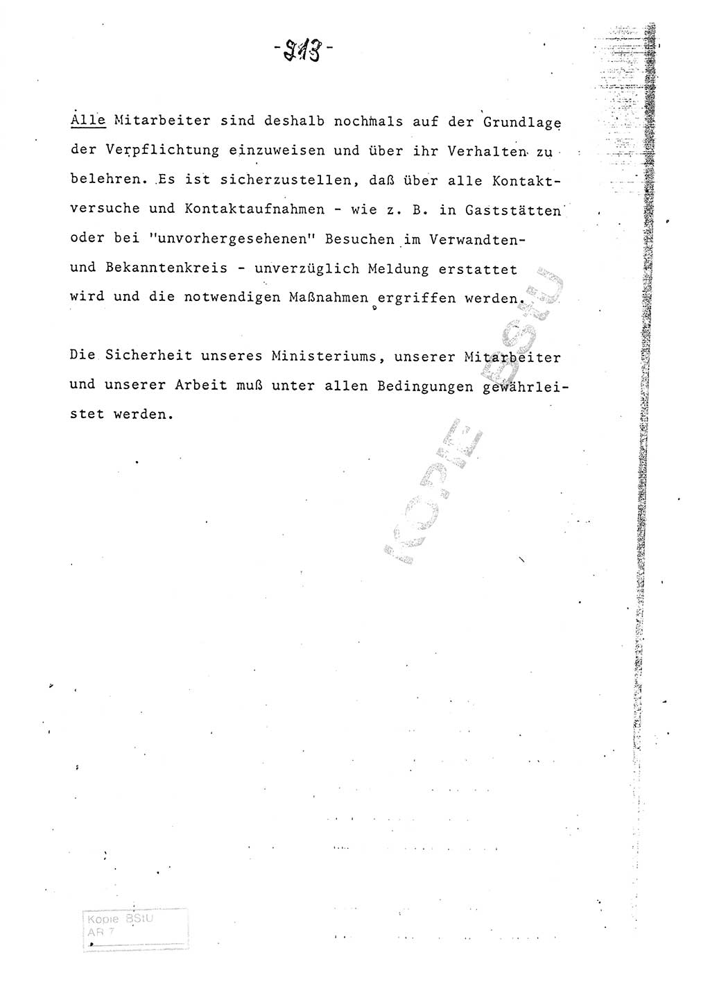 Referat (Entwurf) des Genossen Minister (Generaloberst Erich Mielke) auf der Dienstkonferenz 1972, Ministerium für Staatssicherheit (MfS) [Deutsche Demokratische Republik (DDR)], Der Minister, Geheime Verschlußsache (GVS) 008-150/72, Berlin 25.2.1972, Seite 213 (Ref. Entw. DK MfS DDR Min. GVS 008-150/72 1972, S. 213)