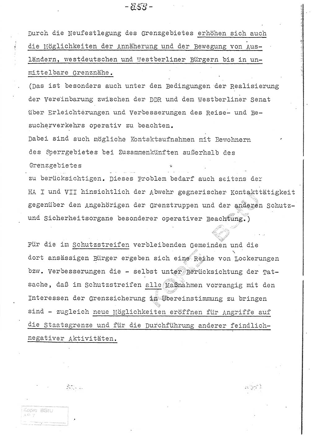Referat (Entwurf) des Genossen Minister (Generaloberst Erich Mielke) auf der Dienstkonferenz 1972, Ministerium für Staatssicherheit (MfS) [Deutsche Demokratische Republik (DDR)], Der Minister, Geheime Verschlußsache (GVS) 008-150/72, Berlin 25.2.1972, Seite 253 (Ref. Entw. DK MfS DDR Min. GVS 008-150/72 1972, S. 253)