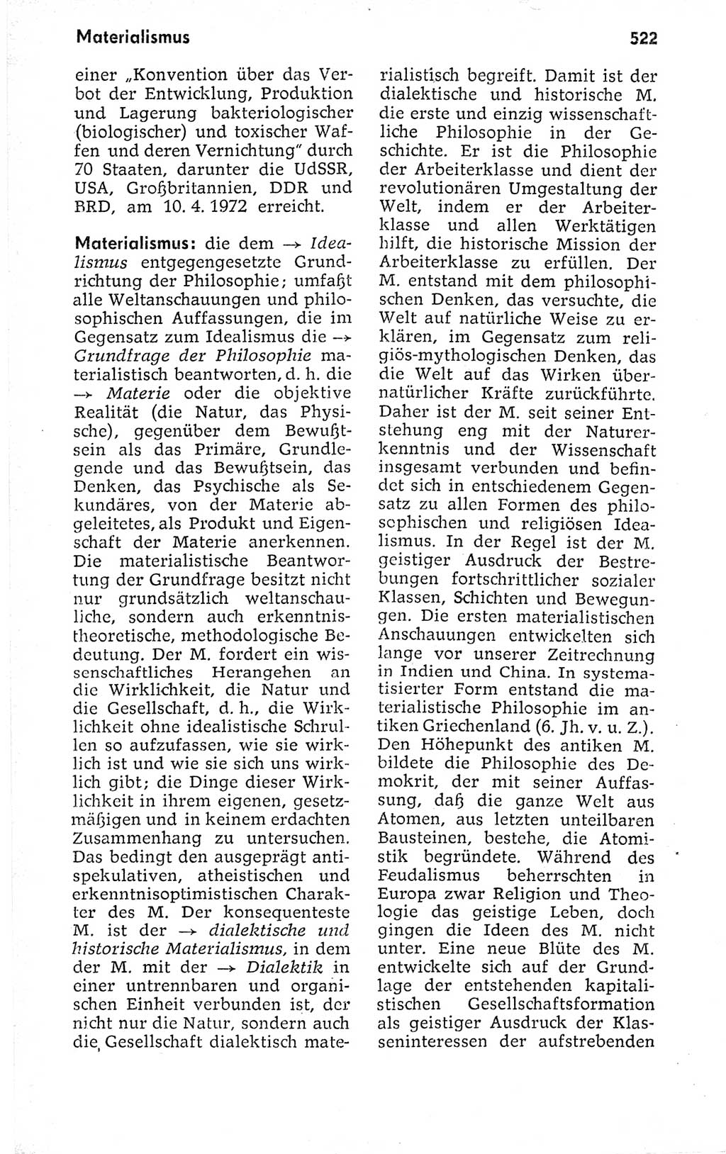 Kleines politisches Wörterbuch [Deutsche Demokratische Republik (DDR)] 1973, Seite 522 (Kl. pol. Wb. DDR 1973, S. 522)