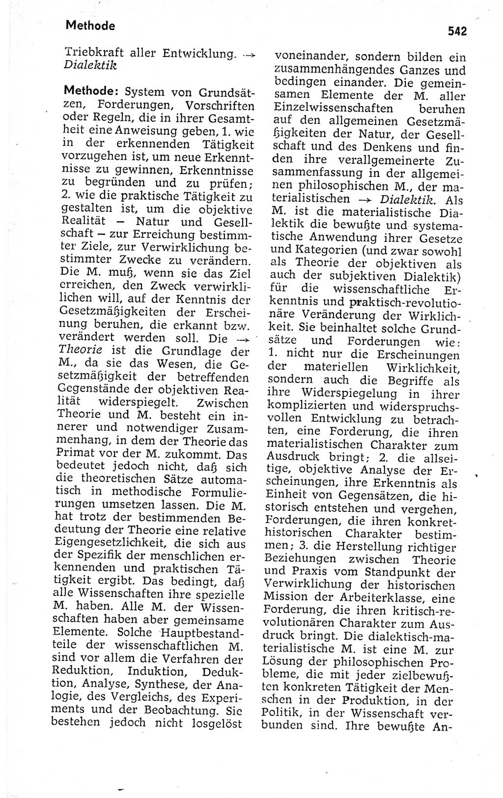 Kleines politisches Wörterbuch [Deutsche Demokratische Republik (DDR)] 1973, Seite 542 (Kl. pol. Wb. DDR 1973, S. 542)