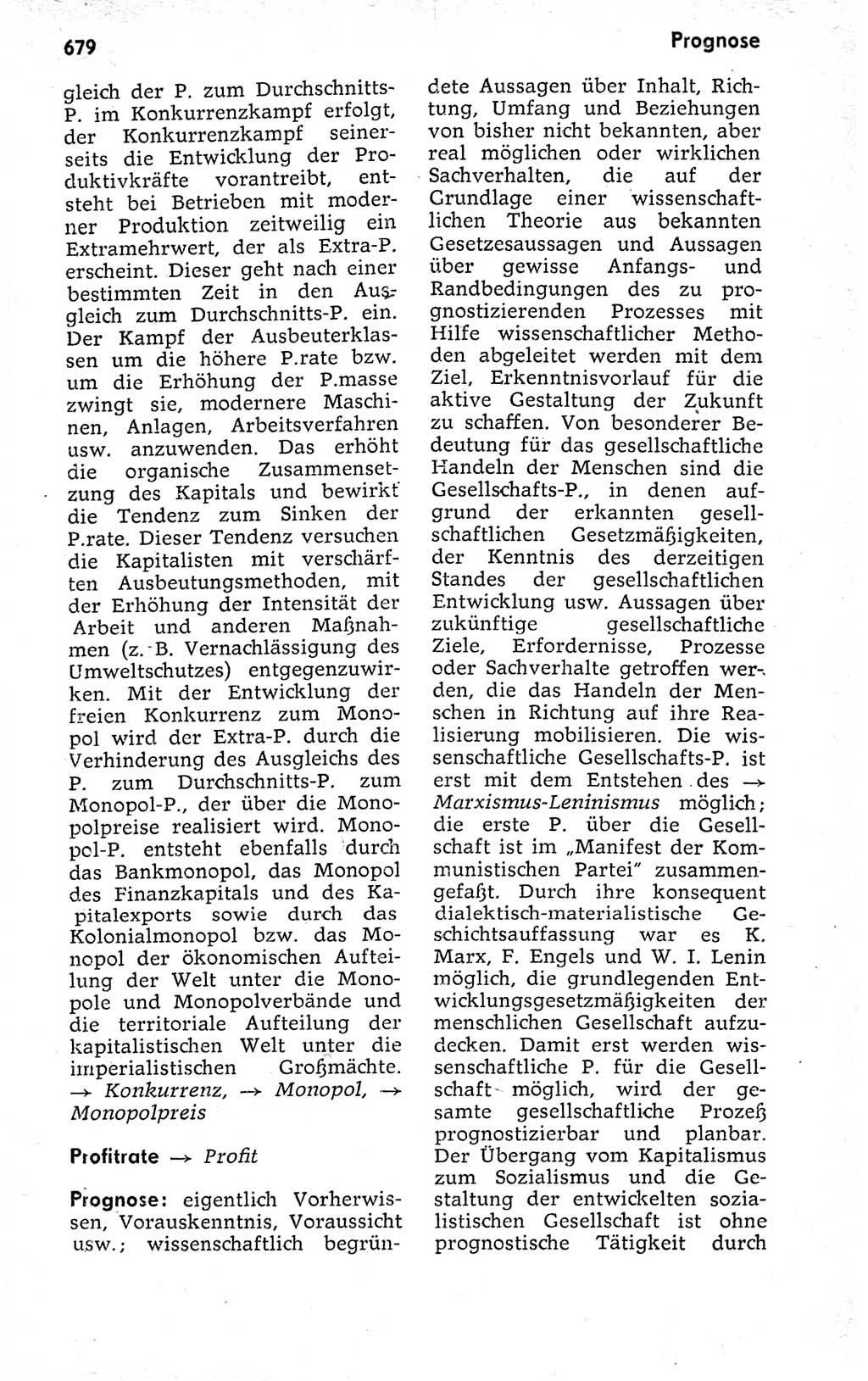 Kleines politisches Wörterbuch [Deutsche Demokratische Republik (DDR)] 1973, Seite 679 (Kl. pol. Wb. DDR 1973, S. 679)