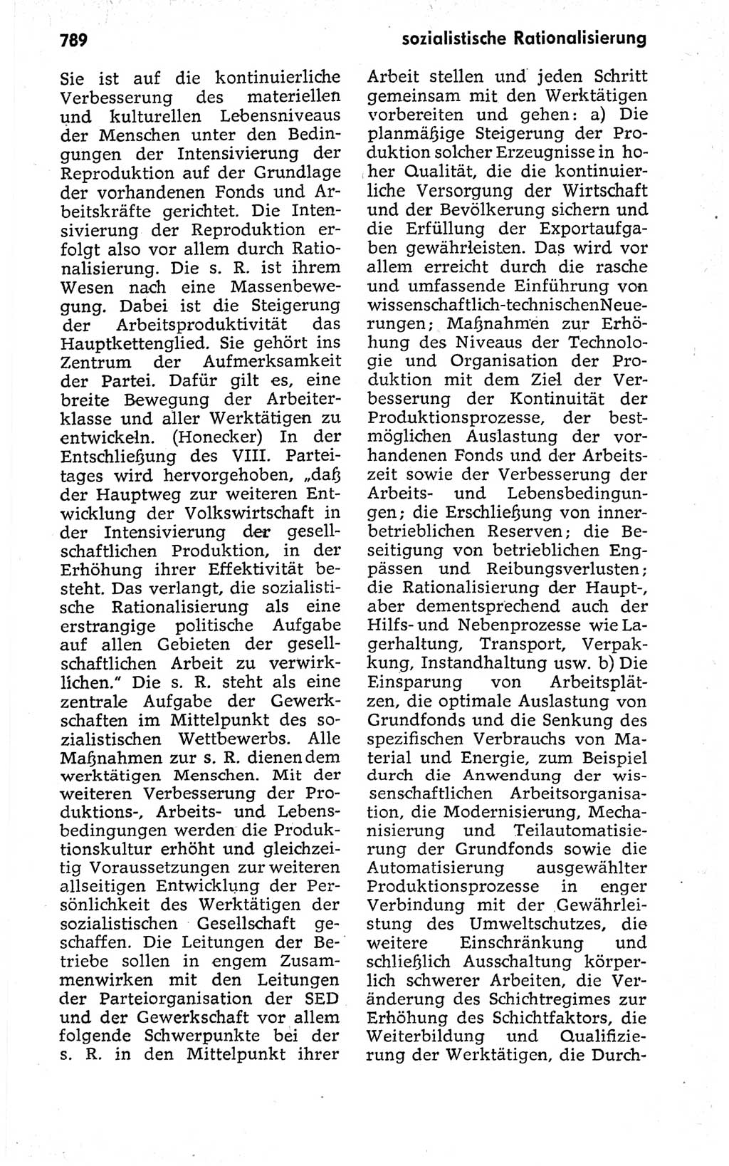 Kleines politisches Wörterbuch [Deutsche Demokratische Republik (DDR)] 1973, Seite 789 (Kl. pol. Wb. DDR 1973, S. 789)