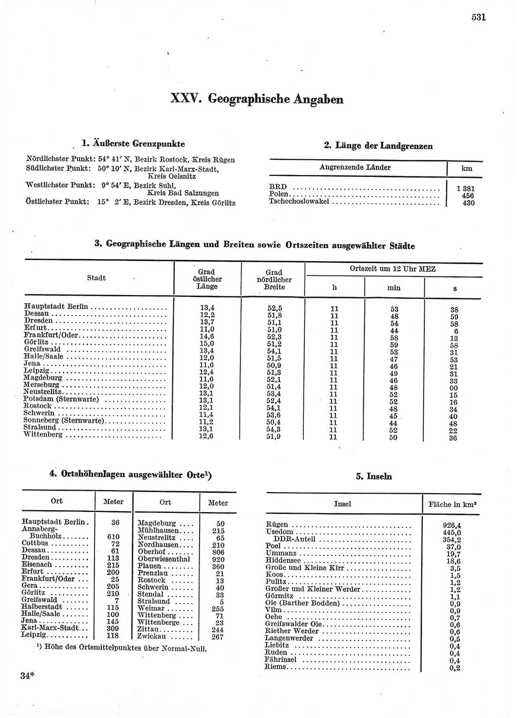 Statistisches Jahrbuch der Deutschen Demokratischen Republik (DDR) 1973, Seite 531 (Stat. Jb. DDR 1973, S. 531)