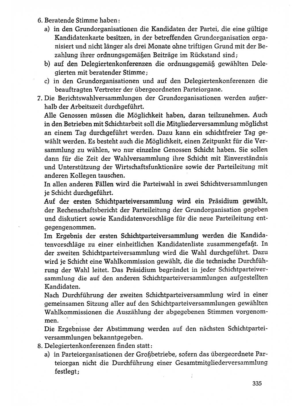 Dokumente der Sozialistischen Einheitspartei Deutschlands (SED) [Deutsche Demokratische Republik (DDR)] 1974-1975, Seite 335 (Dok. SED DDR 1978, Bd. ⅩⅤ, S. 335)