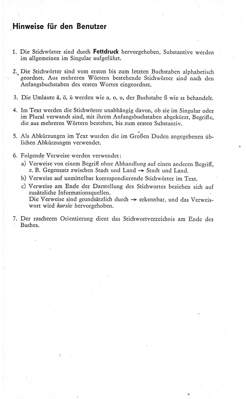 Kleines Wörterbuch der marxistisch-leninistischen Philosophie [Deutsche Demokratische Republik (DDR)] 1974, Seite 7 (Kl. Wb. ML Phil. DDR 1974, S. 7)