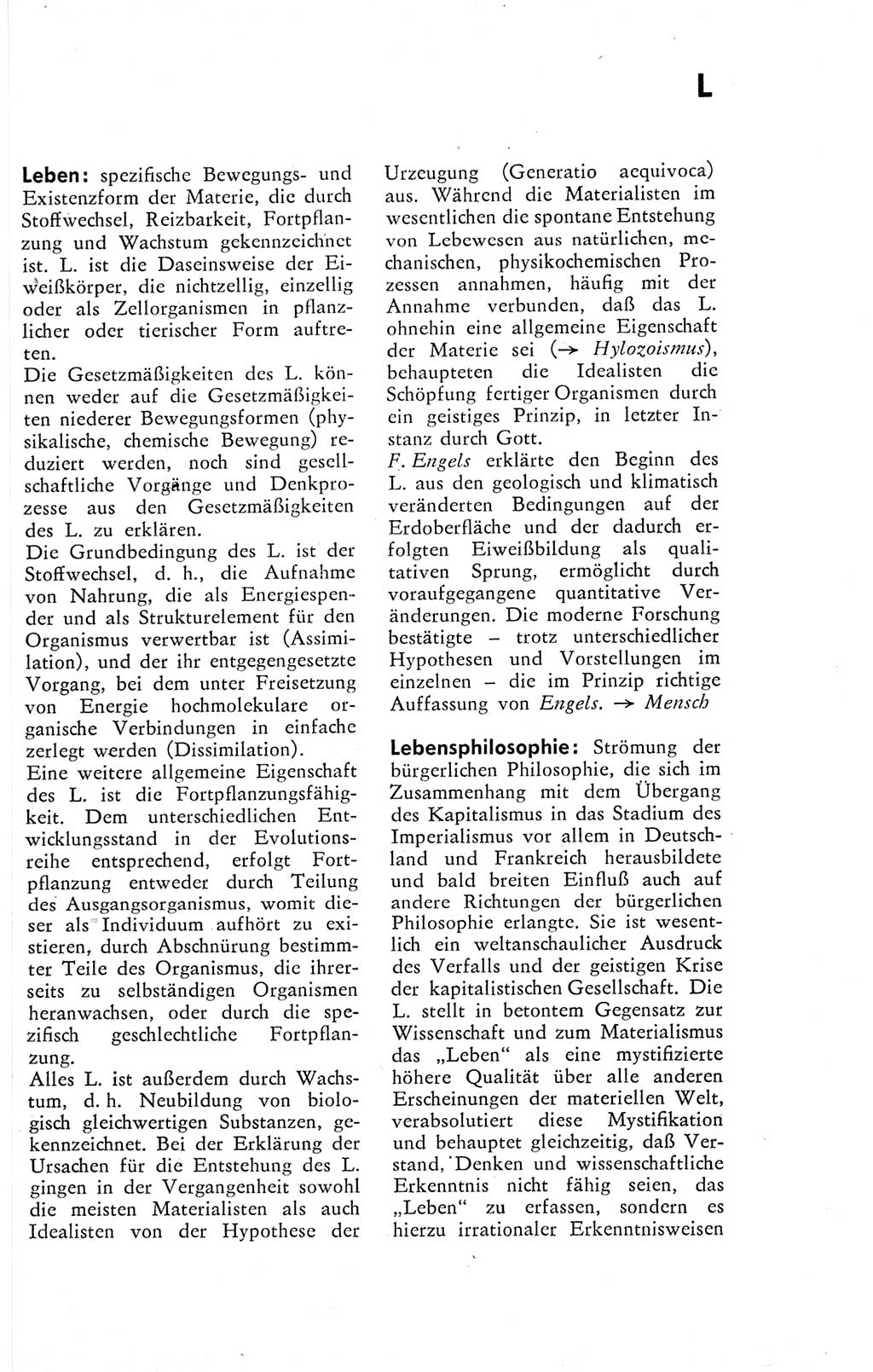 Kleines Wörterbuch der marxistisch-leninistischen Philosophie [Deutsche Demokratische Republik (DDR)] 1974, Seite 169 (Kl. Wb. ML Phil. DDR 1974, S. 169)