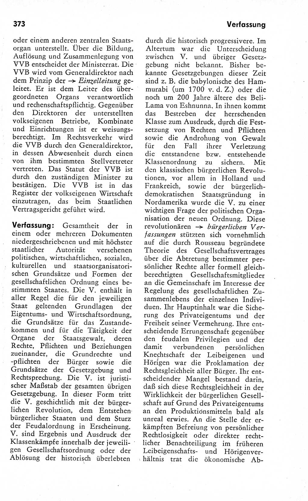 Wörterbuch zum sozialistischen Staat [Deutsche Demokratische Republik (DDR)] 1974, Seite 373 (Wb. soz. St. DDR 1974, S. 373)