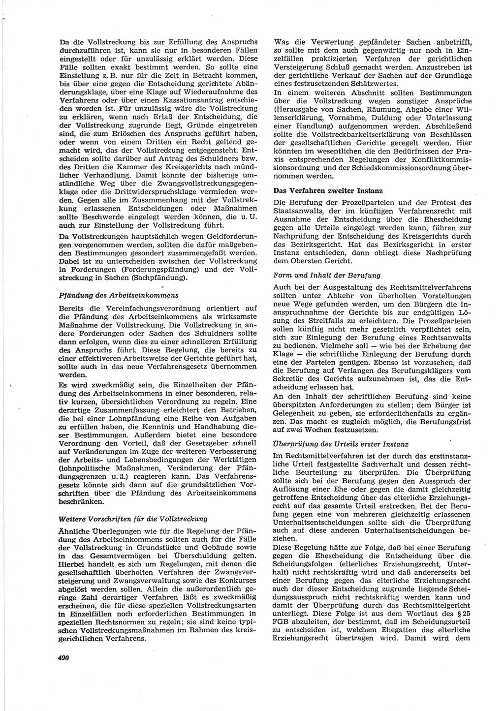 Neue Justiz (NJ), Zeitschrift für Recht und Rechtswissenschaft [Deutsche Demokratische Republik (DDR)], 28. Jahrgang 1974, Seite 490 (NJ DDR 1974, S. 490)