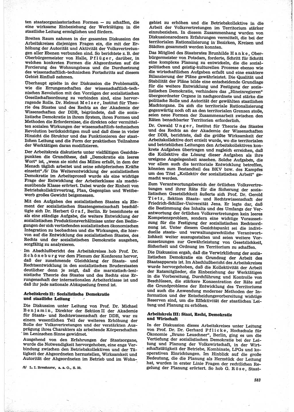 Neue Justiz (NJ), Zeitschrift für Recht und Rechtswissenschaft [Deutsche Demokratische Republik (DDR)], 28. Jahrgang 1974, Seite 583 (NJ DDR 1974, S. 583)