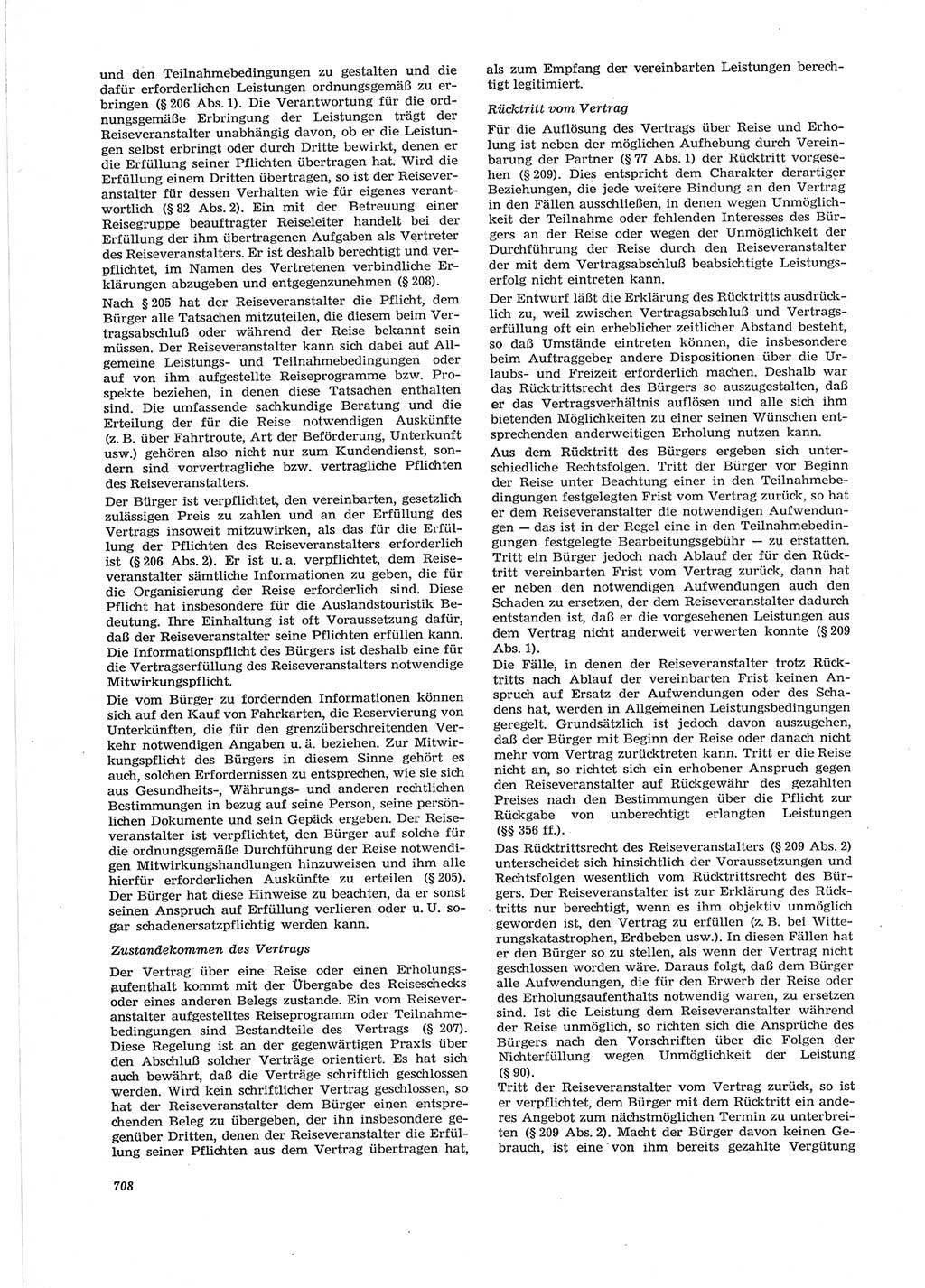 Neue Justiz (NJ), Zeitschrift für Recht und Rechtswissenschaft [Deutsche Demokratische Republik (DDR)], 28. Jahrgang 1974, Seite 708 (NJ DDR 1974, S. 708)