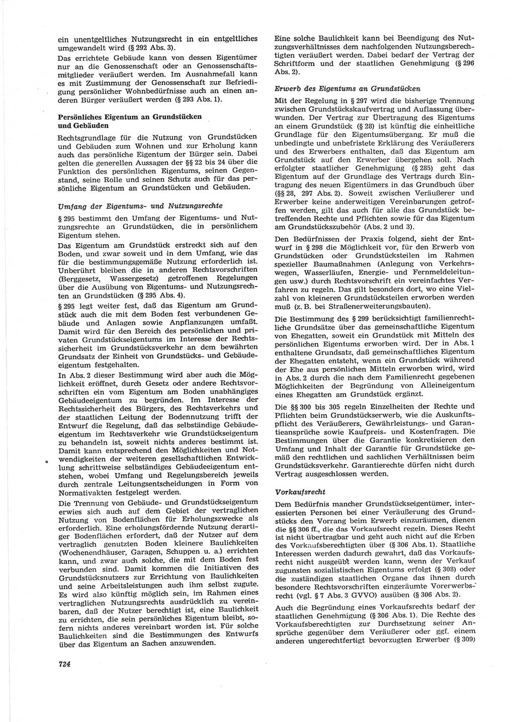 Neue Justiz (NJ), Zeitschrift für Recht und Rechtswissenschaft [Deutsche Demokratische Republik (DDR)], 28. Jahrgang 1974, Seite 724 (NJ DDR 1974, S. 724)
