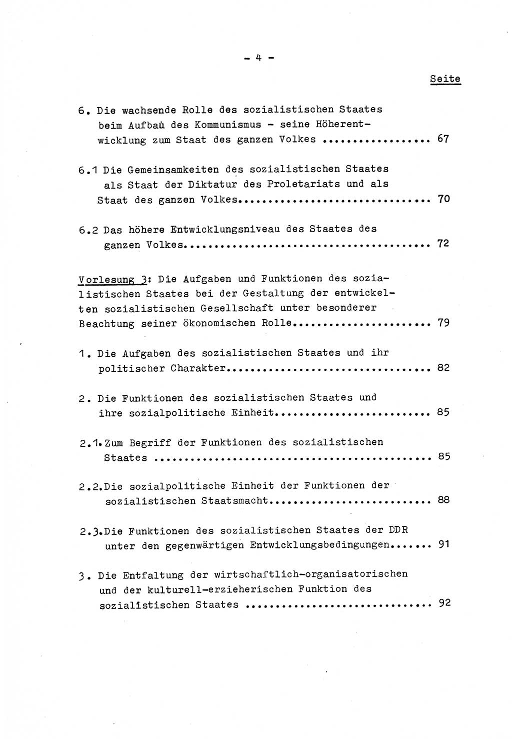 Marxistisch-leninistische Staats- und Rechtstheorie [Deutsche Demokratische Republik (DDR)] 1975, Seite 4 (ML St.-R.-Th. DDR 1975, S. 4)