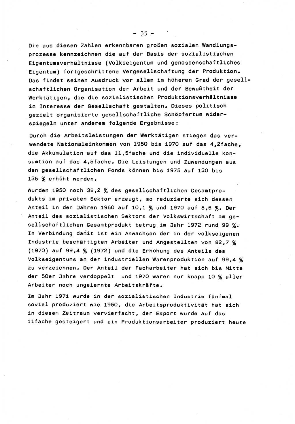 Marxistisch-leninistische Staats- und Rechtstheorie [Deutsche Demokratische Republik (DDR)] 1975, Seite 35 (ML St.-R.-Th. DDR 1975, S. 35)