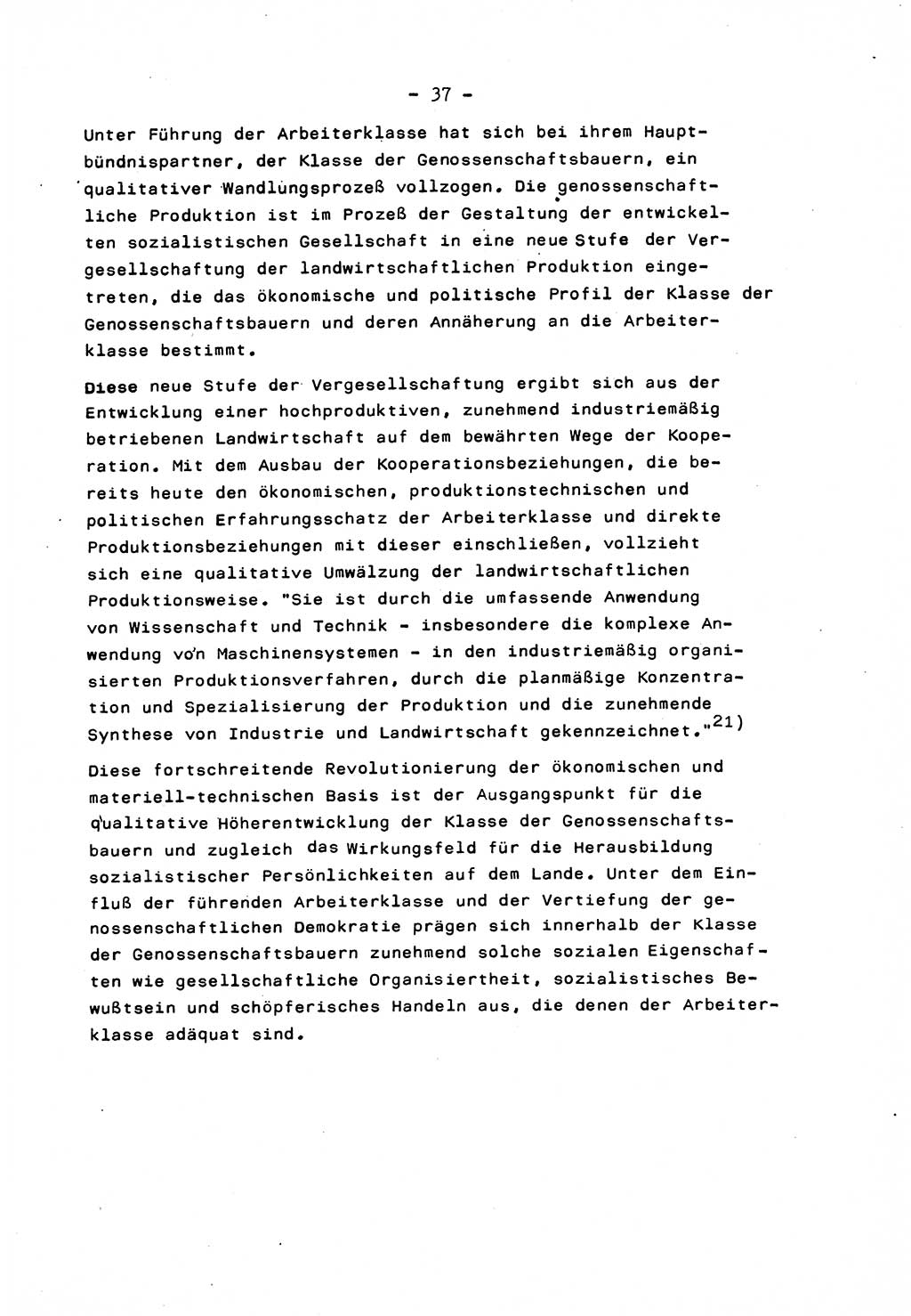 Marxistisch-leninistische Staats- und Rechtstheorie [Deutsche Demokratische Republik (DDR)] 1975, Seite 37 (ML St.-R.-Th. DDR 1975, S. 37)