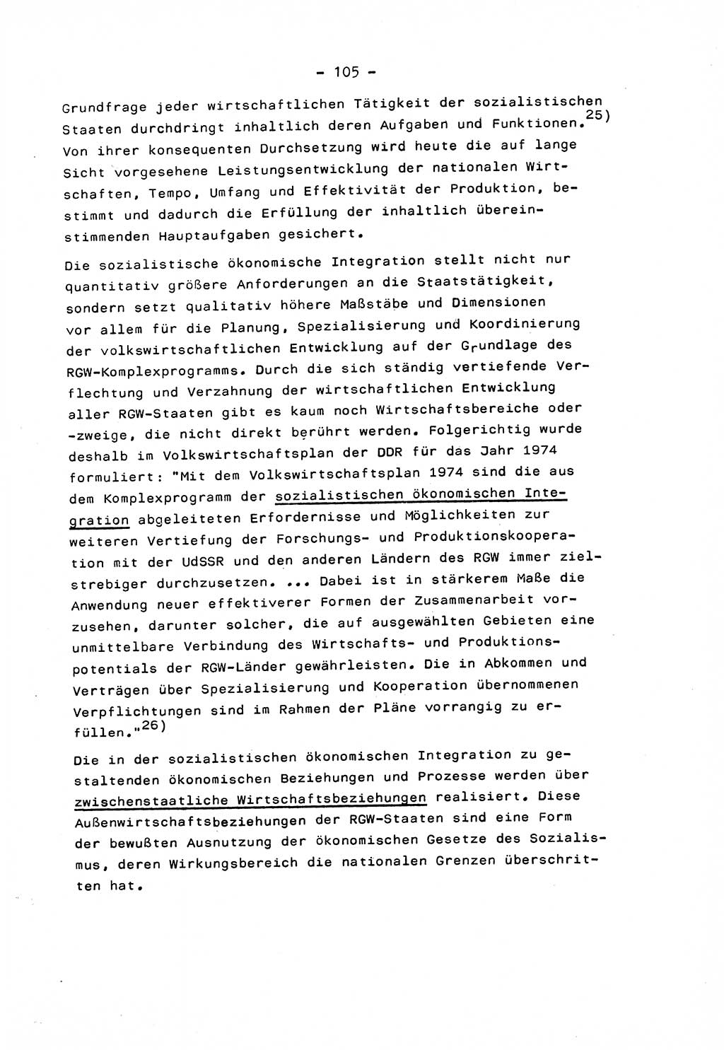 Marxistisch-leninistische Staats- und Rechtstheorie [Deutsche Demokratische Republik (DDR)] 1975, Seite 105 (ML St.-R.-Th. DDR 1975, S. 105)