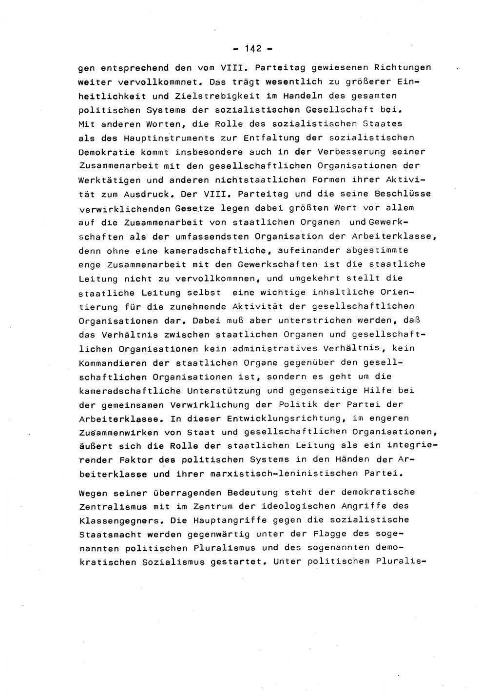 Marxistisch-leninistische Staats- und Rechtstheorie [Deutsche Demokratische Republik (DDR)] 1975, Seite 142 (ML St.-R.-Th. DDR 1975, S. 142)