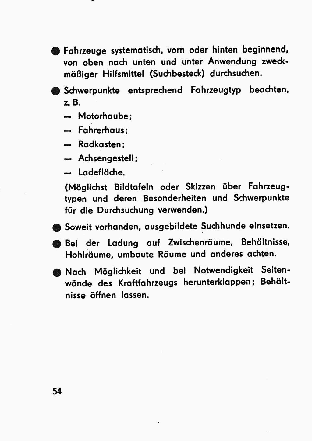Merkbuch für SV-Angehörige [Strafvollzug (SV) Deutsche Demokratische Republik (DDR)] 1975, Seite 54 (SV-Angeh. DDR 1975, S. 54)