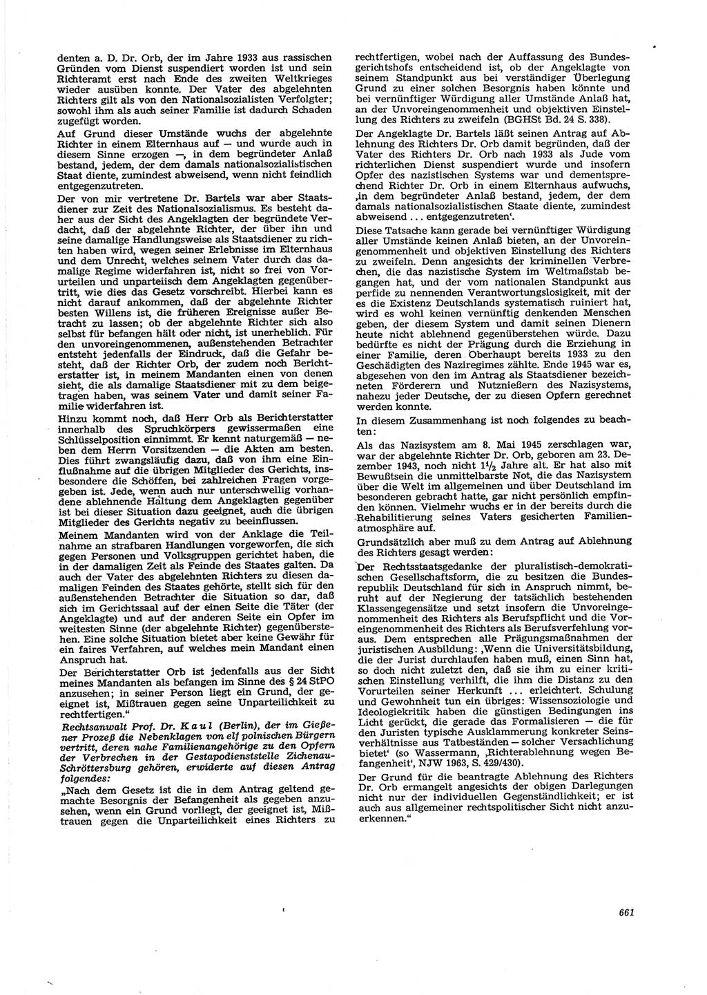 Neue Justiz (NJ), Zeitschrift für Recht und Rechtswissenschaft [Deutsche Demokratische Republik (DDR)], 29. Jahrgang 1975, Seite 661 (NJ DDR 1975, S. 661)