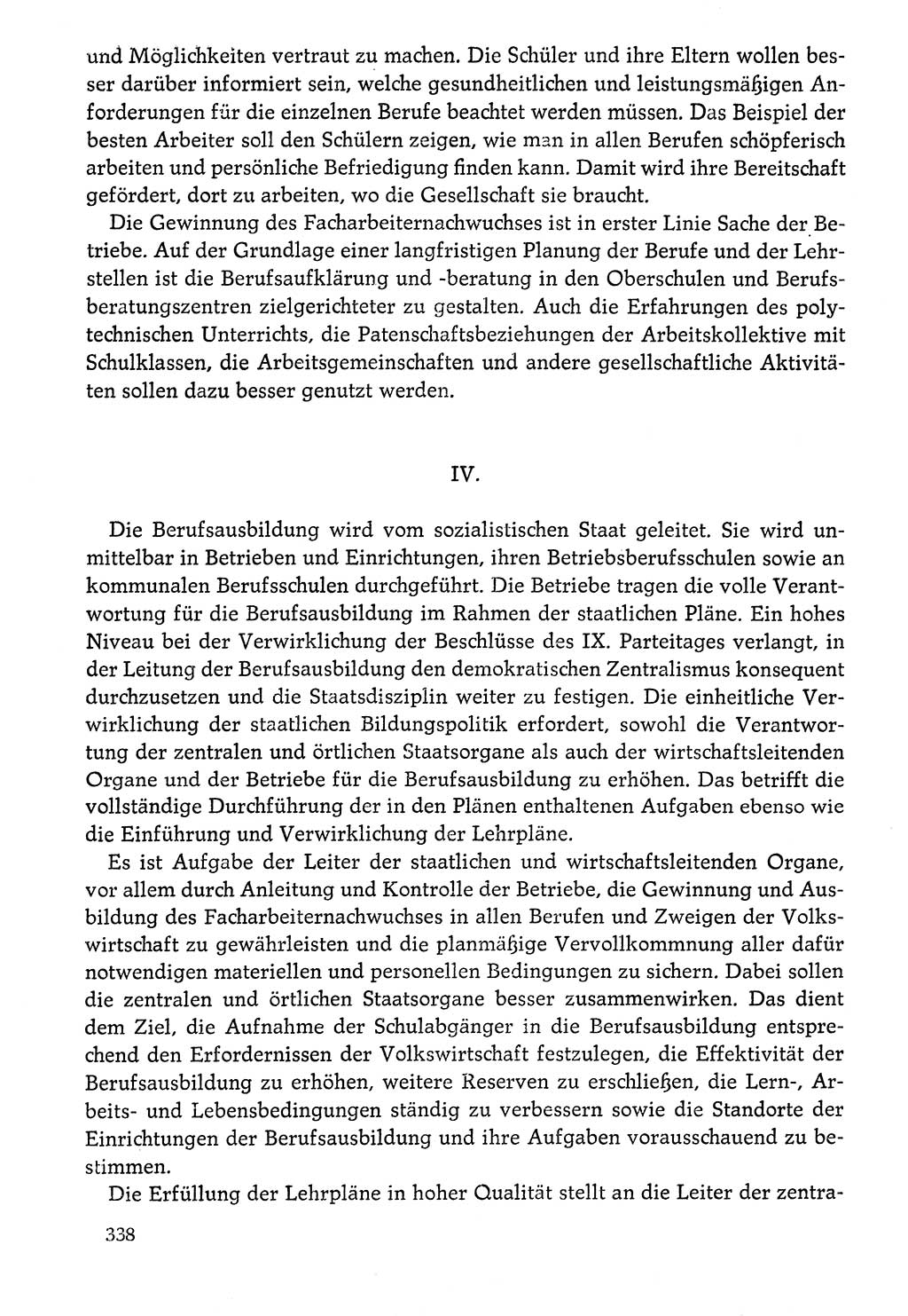 Dokumente der Sozialistischen Einheitspartei Deutschlands (SED) [Deutsche Demokratische Republik (DDR)] 1976-1977, Seite 338 (Dok. SED DDR 1976-1977, S. 338)