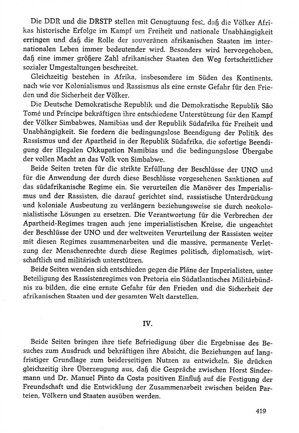 Dokumente der Sozialistischen Einheitspartei Deutschlands (SED) [Deutsche Demokratische Republik (DDR)] 1976-1977, Seite 419 (Dok. SED DDR 1976-1977, S. 419)