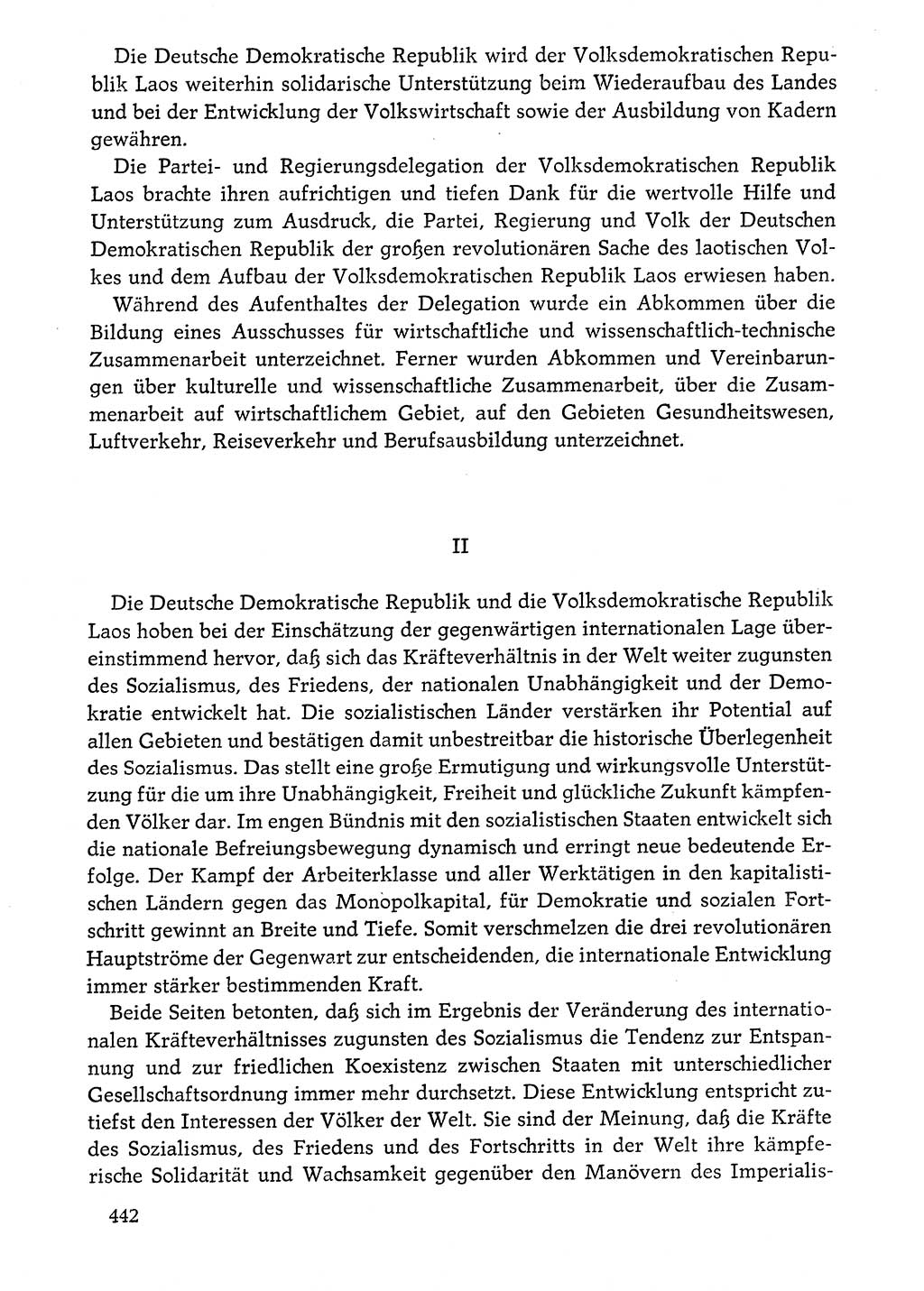 Dokumente der Sozialistischen Einheitspartei Deutschlands (SED) [Deutsche Demokratische Republik (DDR)] 1976-1977, Seite 442 (Dok. SED DDR 1976-1977, S. 442)