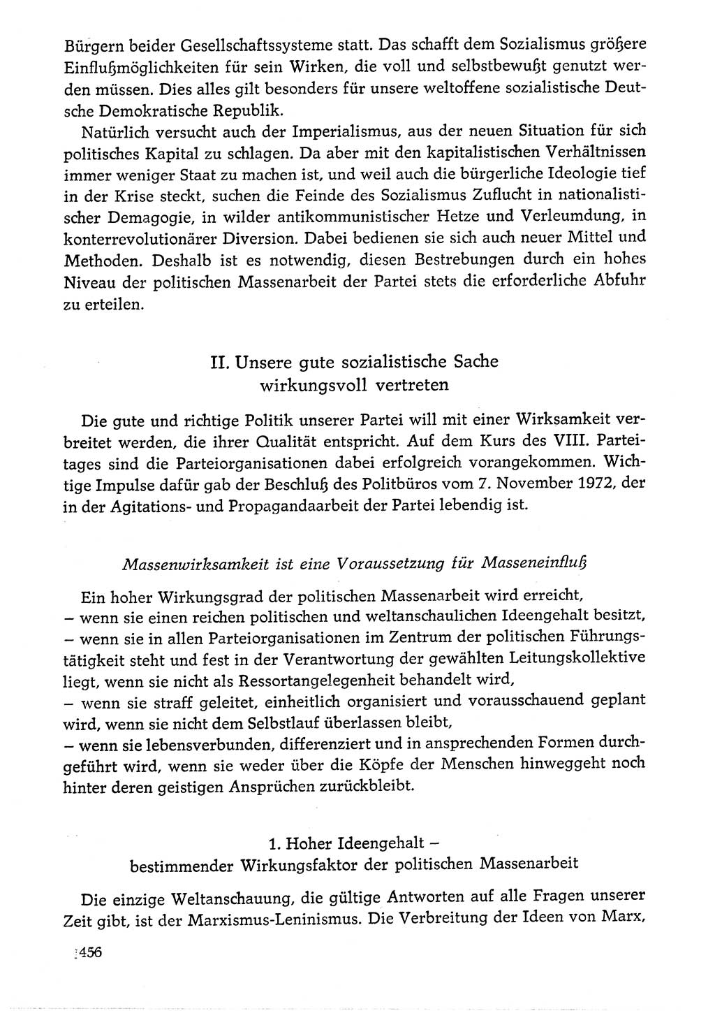 Dokumente der Sozialistischen Einheitspartei Deutschlands (SED) [Deutsche Demokratische Republik (DDR)] 1976-1977, Seite 456 (Dok. SED DDR 1976-1977, S. 456)