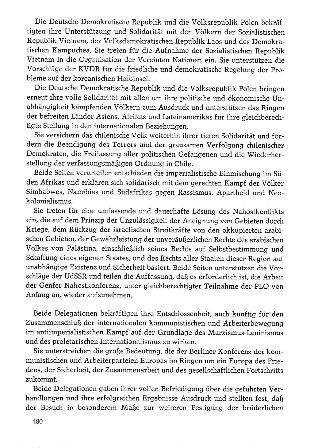 Dokumente der Sozialistischen Einheitspartei Deutschlands (SED) [Deutsche Demokratische Republik (DDR)] 1976-1977, Seite 480 (Dok. SED DDR 1976-1977, S. 480)