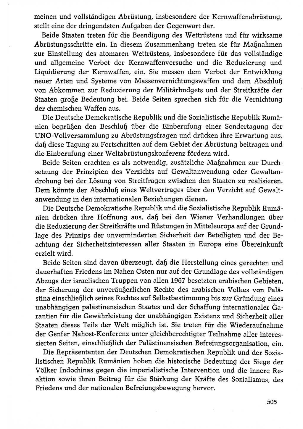 Dokumente der Sozialistischen Einheitspartei Deutschlands (SED) [Deutsche Demokratische Republik (DDR)] 1976-1977, Seite 505 (Dok. SED DDR 1976-1977, S. 505)