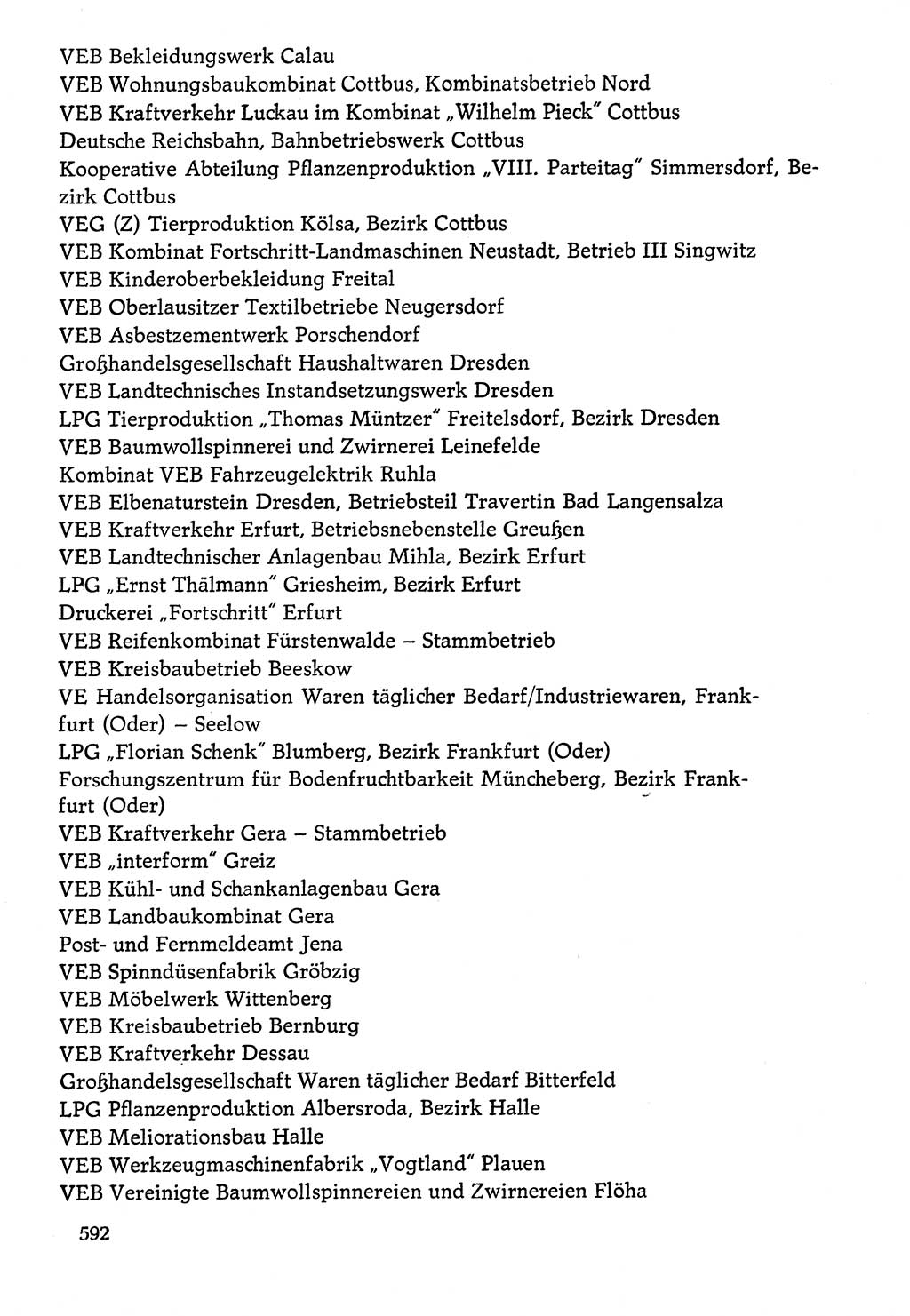 Dokumente der Sozialistischen Einheitspartei Deutschlands (SED) [Deutsche Demokratische Republik (DDR)] 1976-1977, Seite 592 (Dok. SED DDR 1976-1977, S. 592)