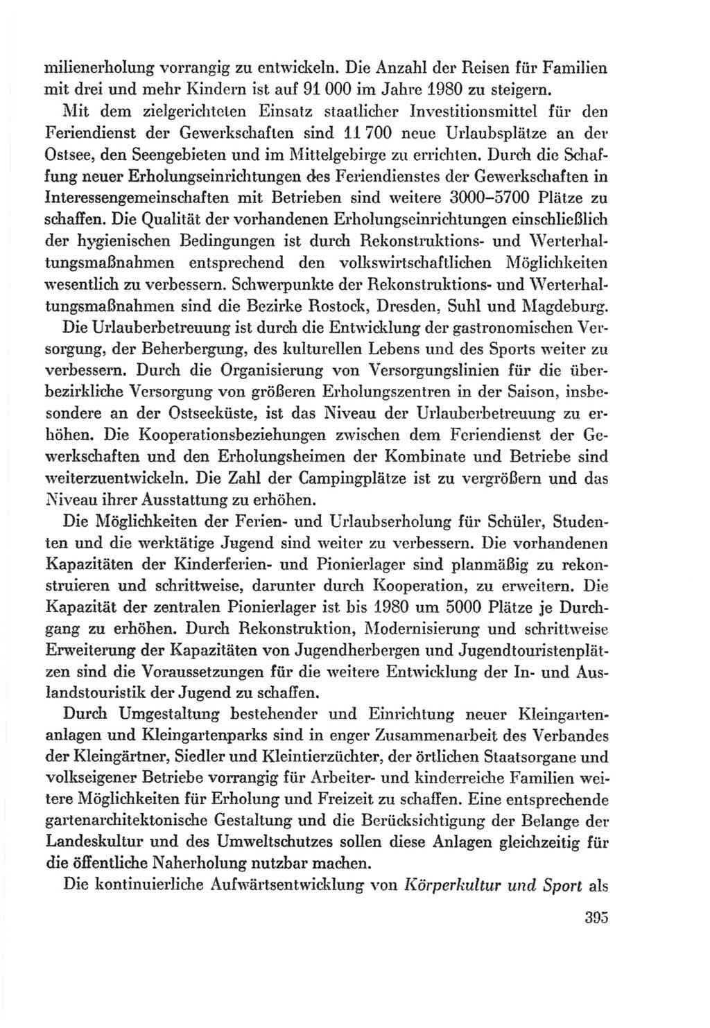 Protokoll der Verhandlungen des Ⅸ. Parteitages der Sozialistischen Einheitspartei Deutschlands (SED) [Deutsche Demokratische Republik (DDR)] 1976, Band 2, Seite 395 (Prot. Verh. Ⅸ. PT SED DDR 1976, Bd. 2, S. 395)