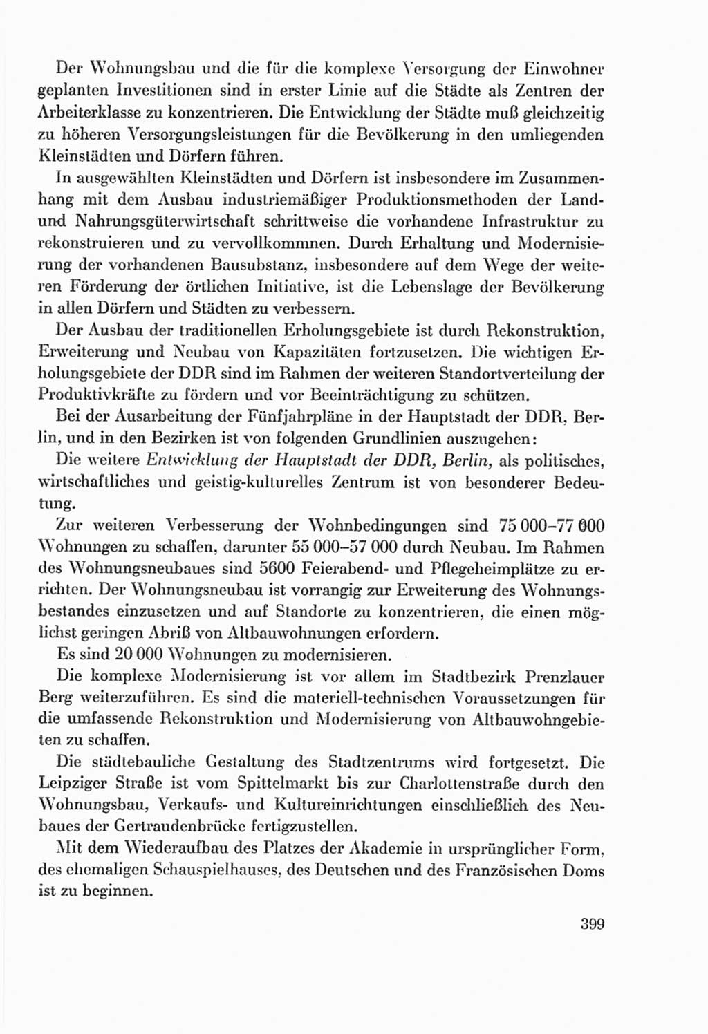 Protokoll der Verhandlungen des Ⅸ. Parteitages der Sozialistischen Einheitspartei Deutschlands (SED) [Deutsche Demokratische Republik (DDR)] 1976, Band 2, Seite 399 (Prot. Verh. Ⅸ. PT SED DDR 1976, Bd. 2, S. 399)