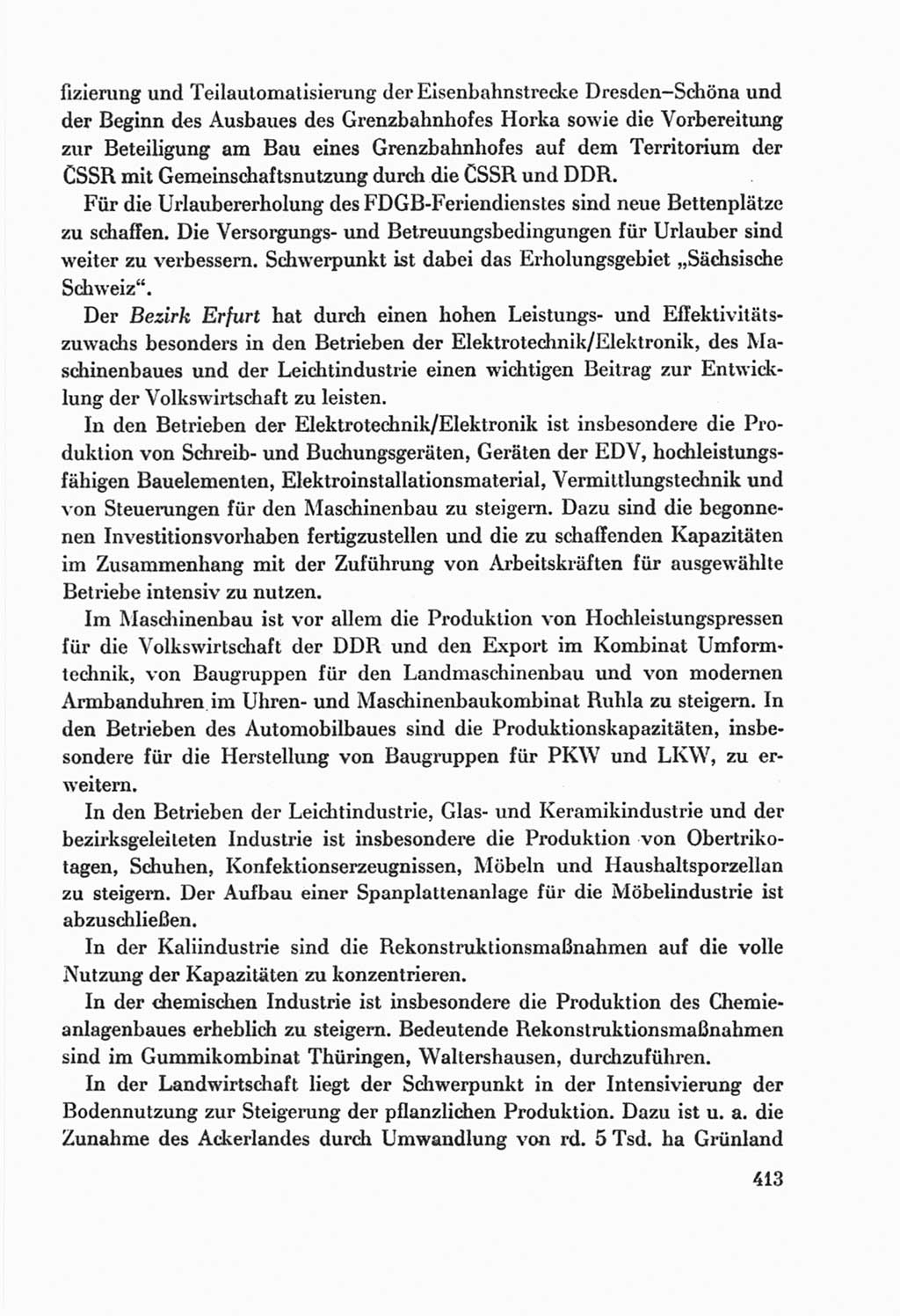 Protokoll der Verhandlungen des Ⅸ. Parteitages der Sozialistischen Einheitspartei Deutschlands (SED) [Deutsche Demokratische Republik (DDR)] 1976, Band 2, Seite 413 (Prot. Verh. Ⅸ. PT SED DDR 1976, Bd. 2, S. 413)