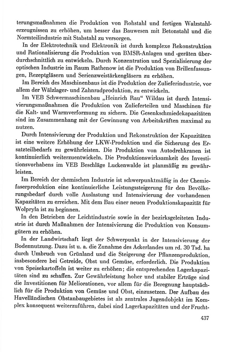 Protokoll der Verhandlungen des Ⅸ. Parteitages der Sozialistischen Einheitspartei Deutschlands (SED) [Deutsche Demokratische Republik (DDR)] 1976, Band 2, Seite 437 (Prot. Verh. Ⅸ. PT SED DDR 1976, Bd. 2, S. 437)