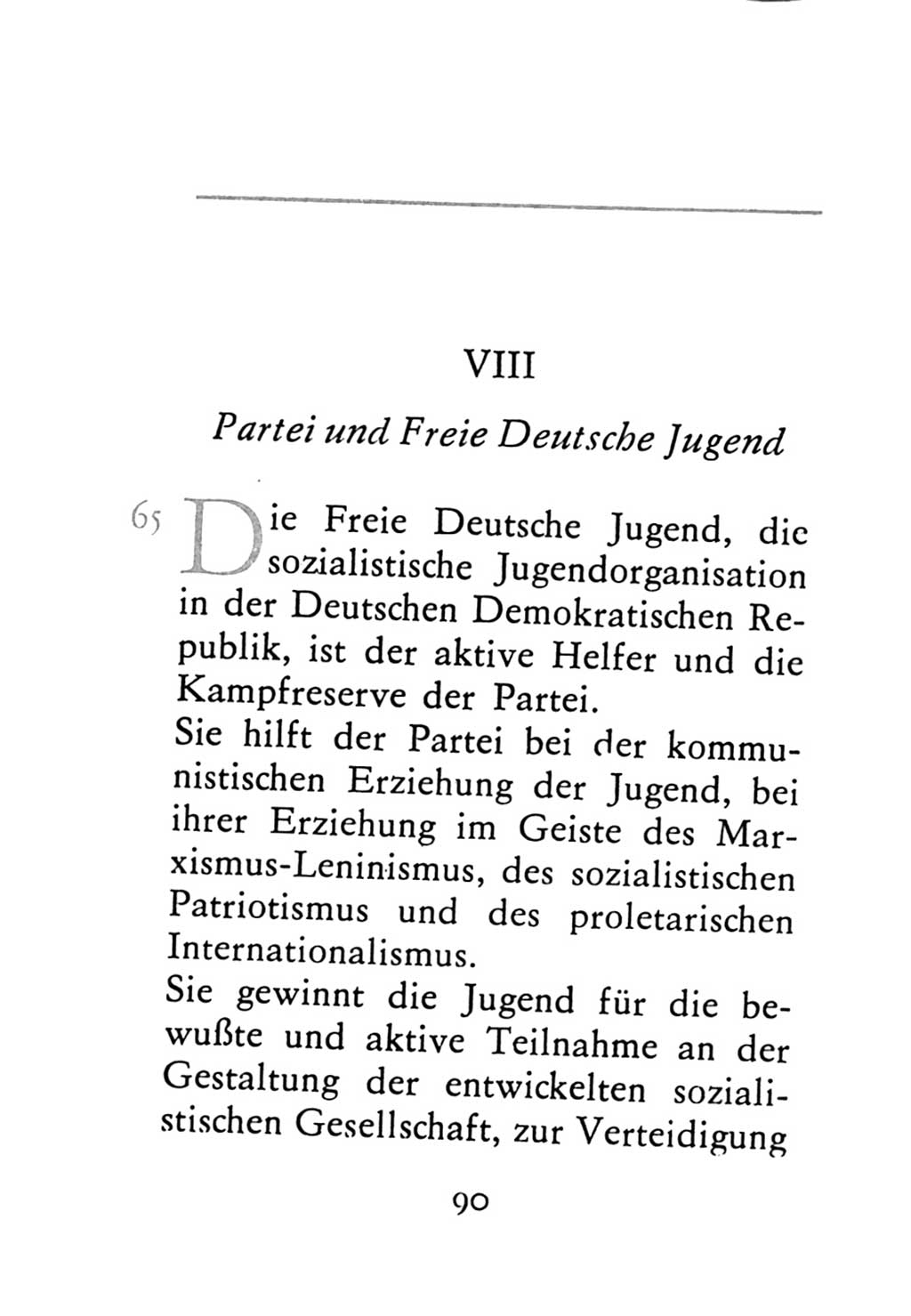 Statut der Sozialistischen Einheitspartei Deutschlands (SED) 1976, Seite 90 (St. SED DDR 1976, S. 90)